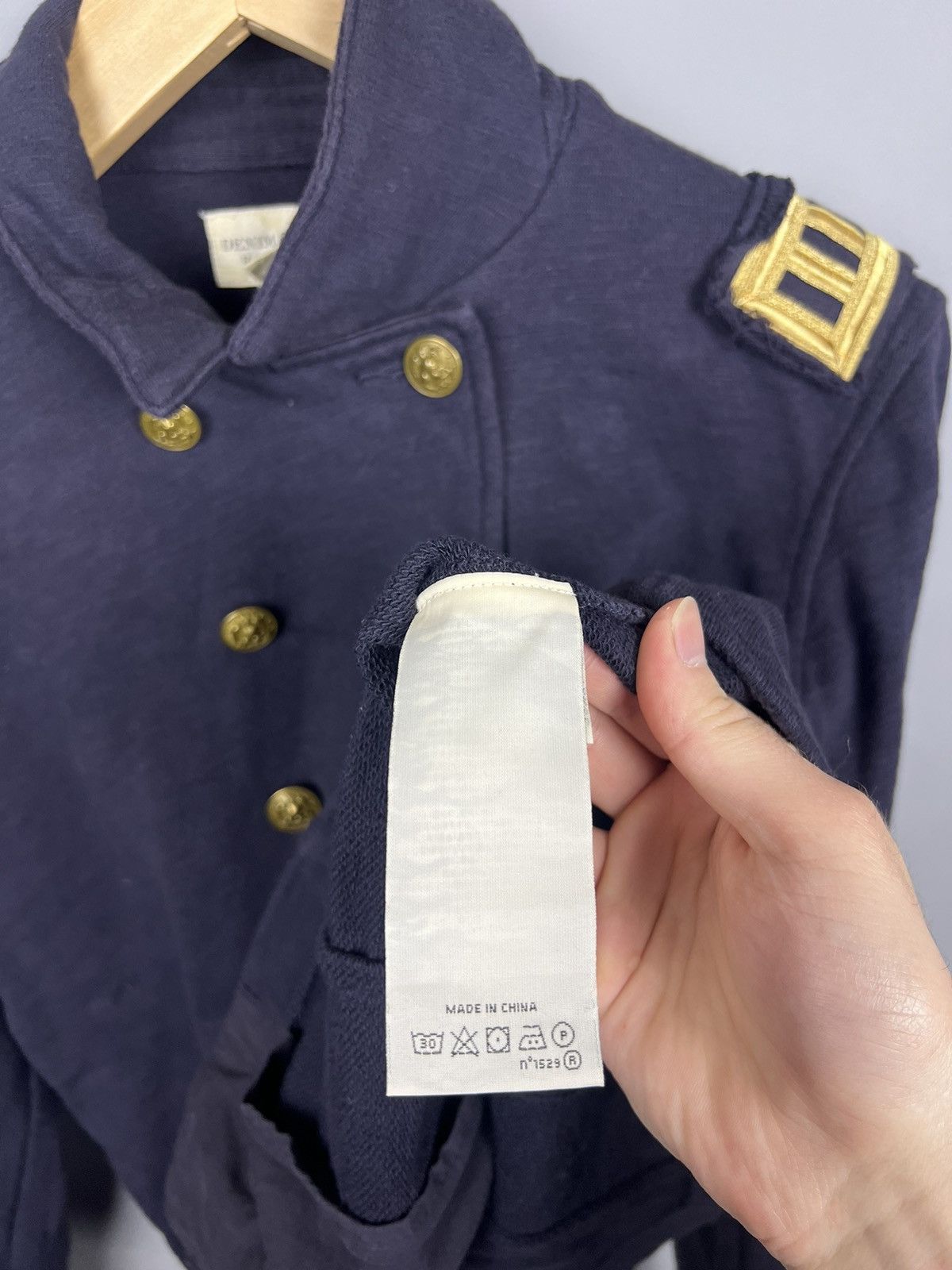 Denim & Supply Ralph Lauren M-L Denim Supply Ralph Lauren Military Blazer Denim Jacket Size L / US 10 / IT 46 - 9 Thumbnail