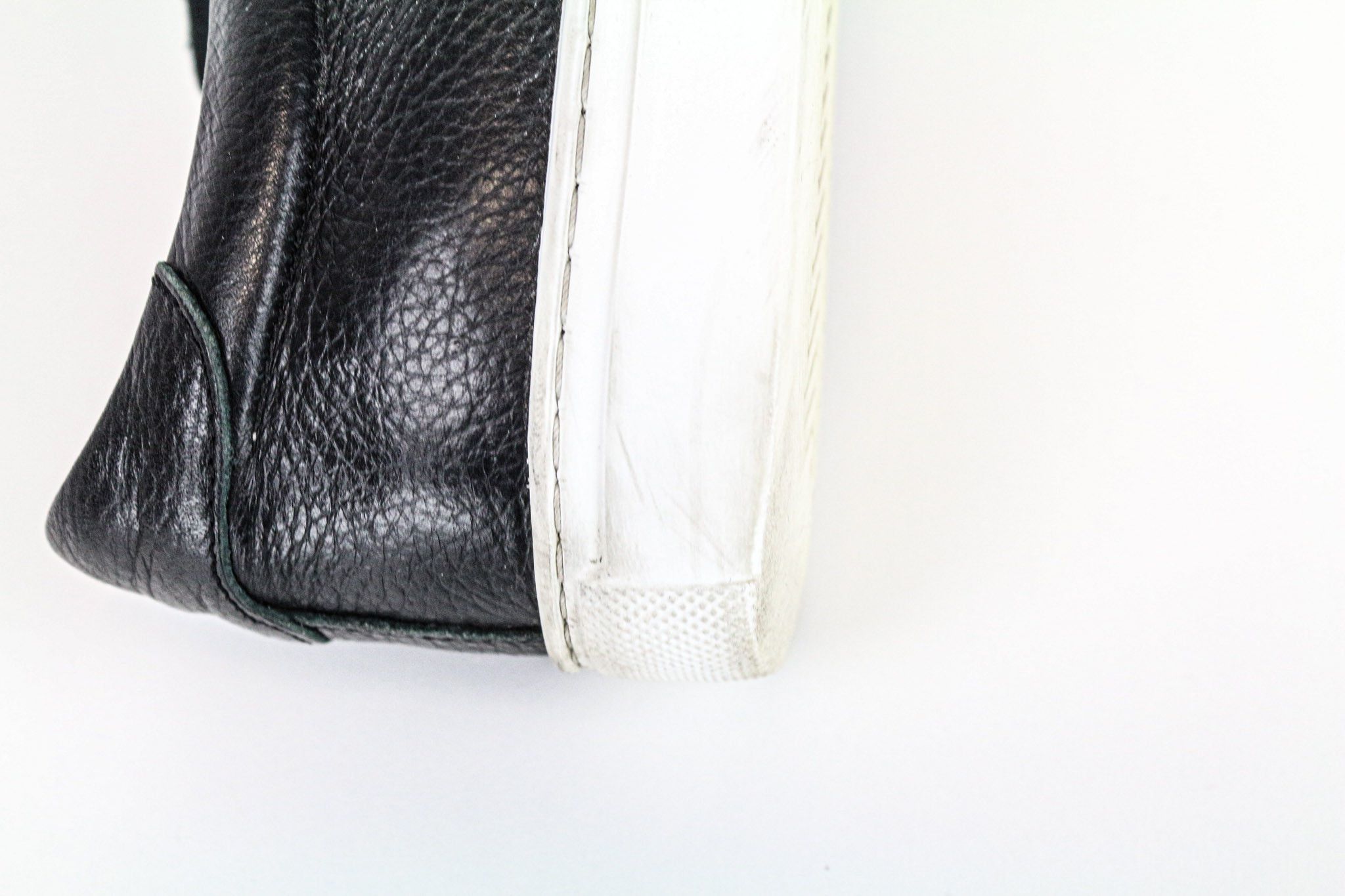 Suitsupply EU42 Black Grained Leather Sneakers 74315 Size US 9 / EU 42 - 13 Thumbnail