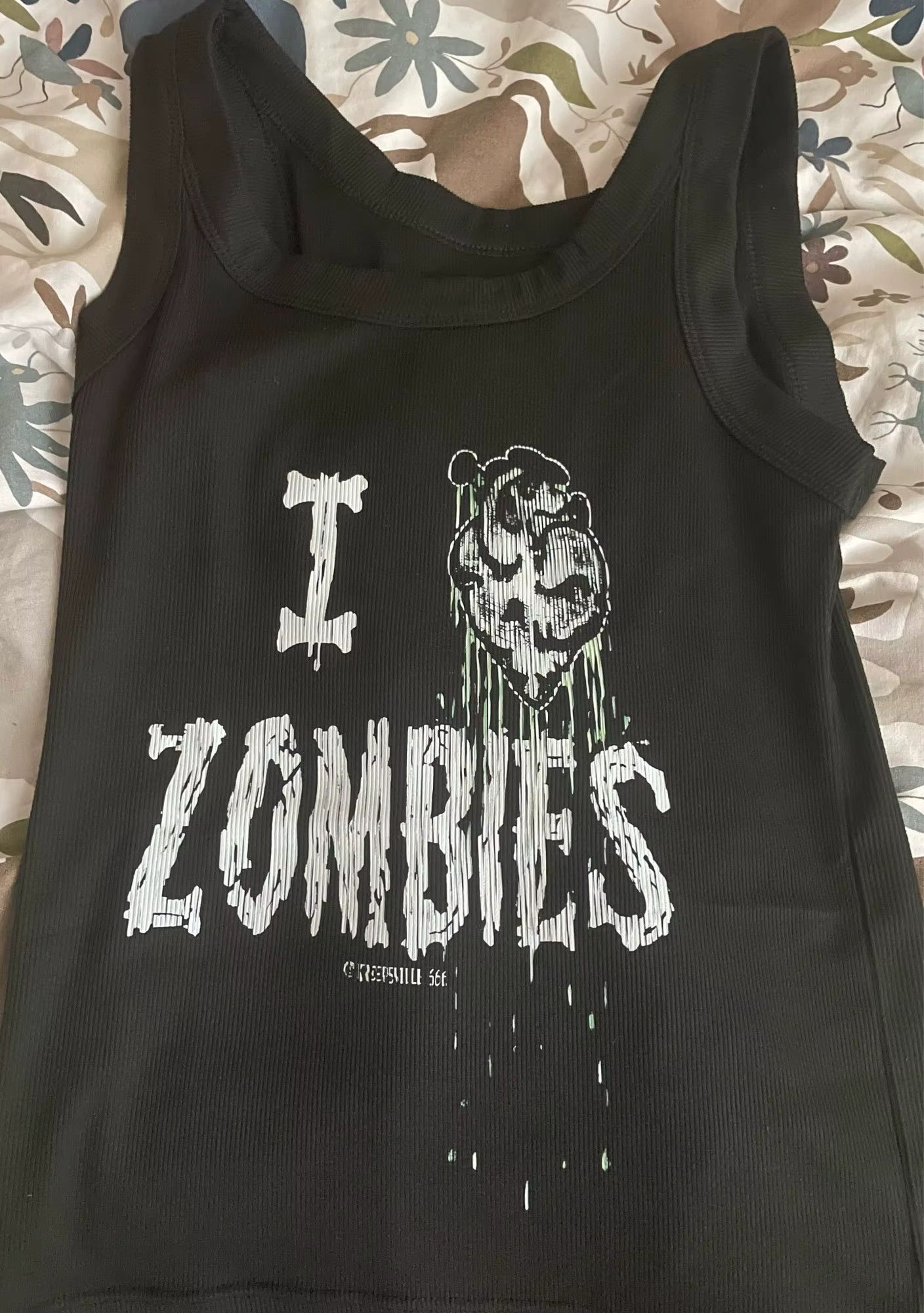 Designer Zombie Aesthetic Tops Gothic Clothes 90s Size M / US 6-8 / IT 42-44 - 4 Thumbnail