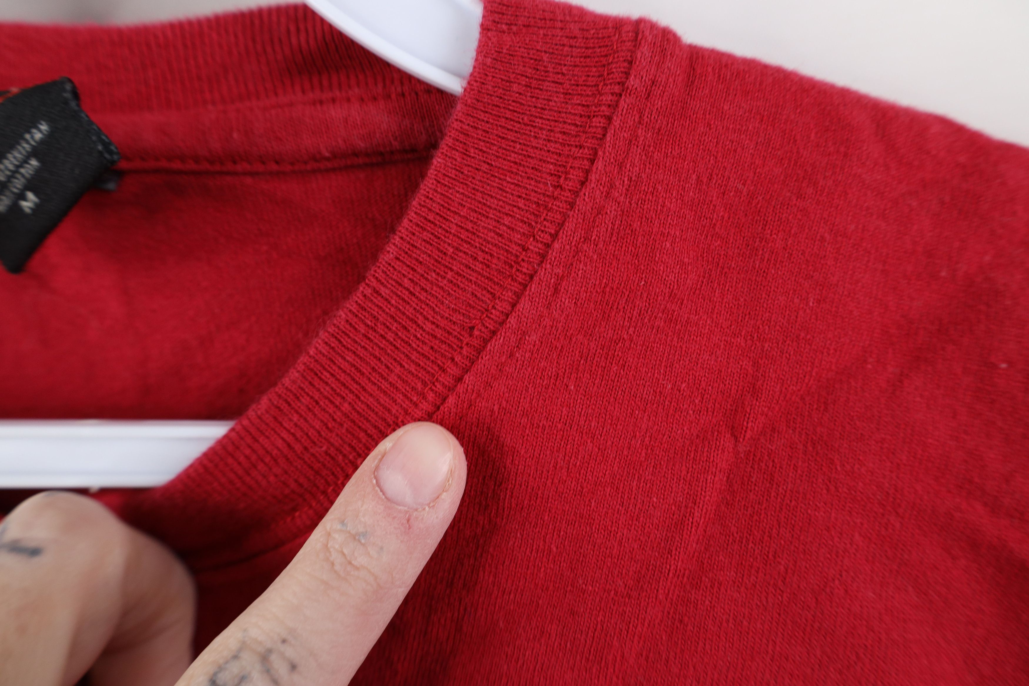 Vintage Vintage Y2K Streetwear H2 Car Long Sleeve T-Shirt Red Cotton Size US M / EU 48-50 / 2 - 5 Thumbnail