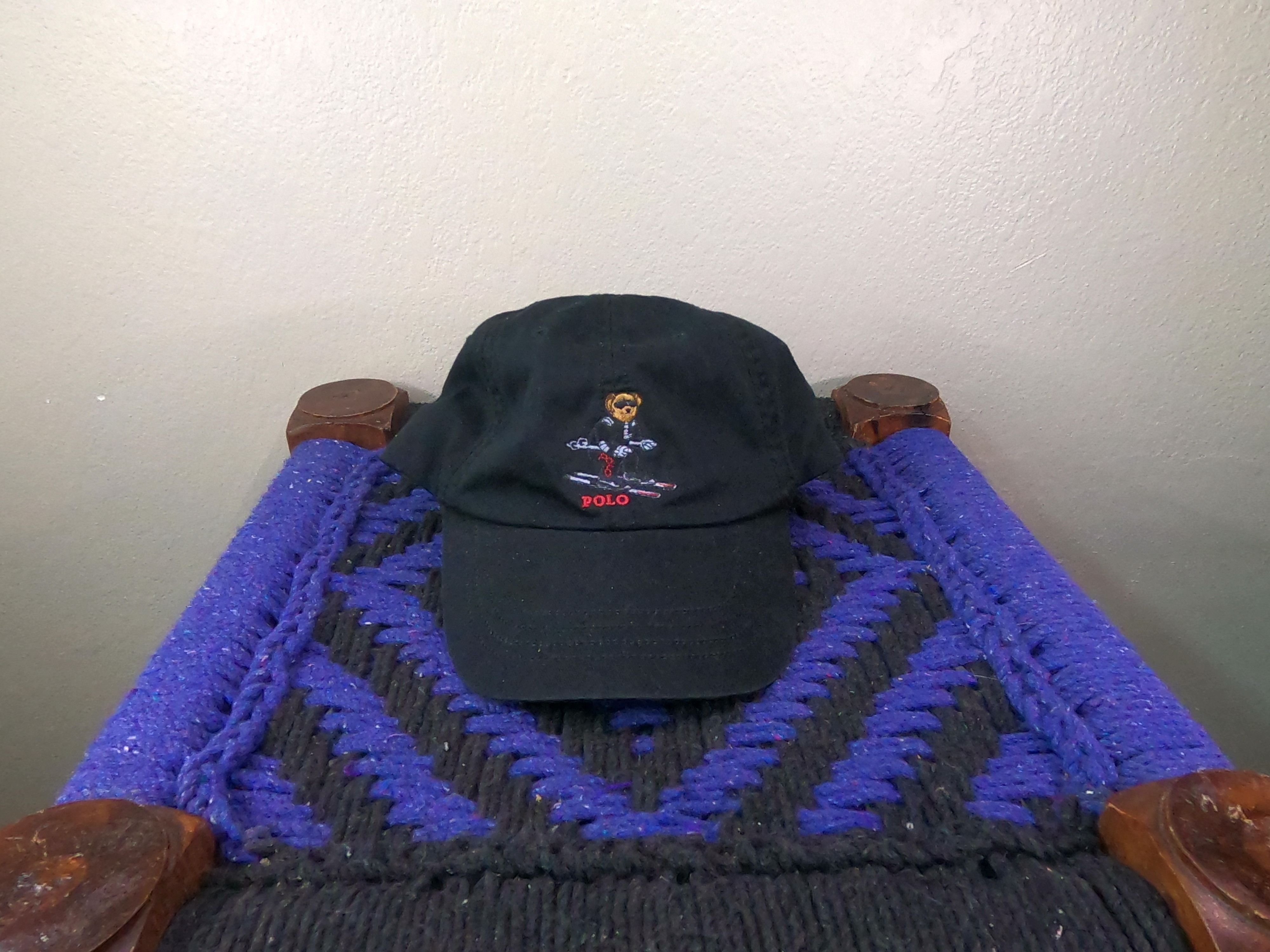 Polo Ralph Lauren Polo Ralph Lauren Rare Skiing Bear Hat Size ONE SIZE - 6 Thumbnail