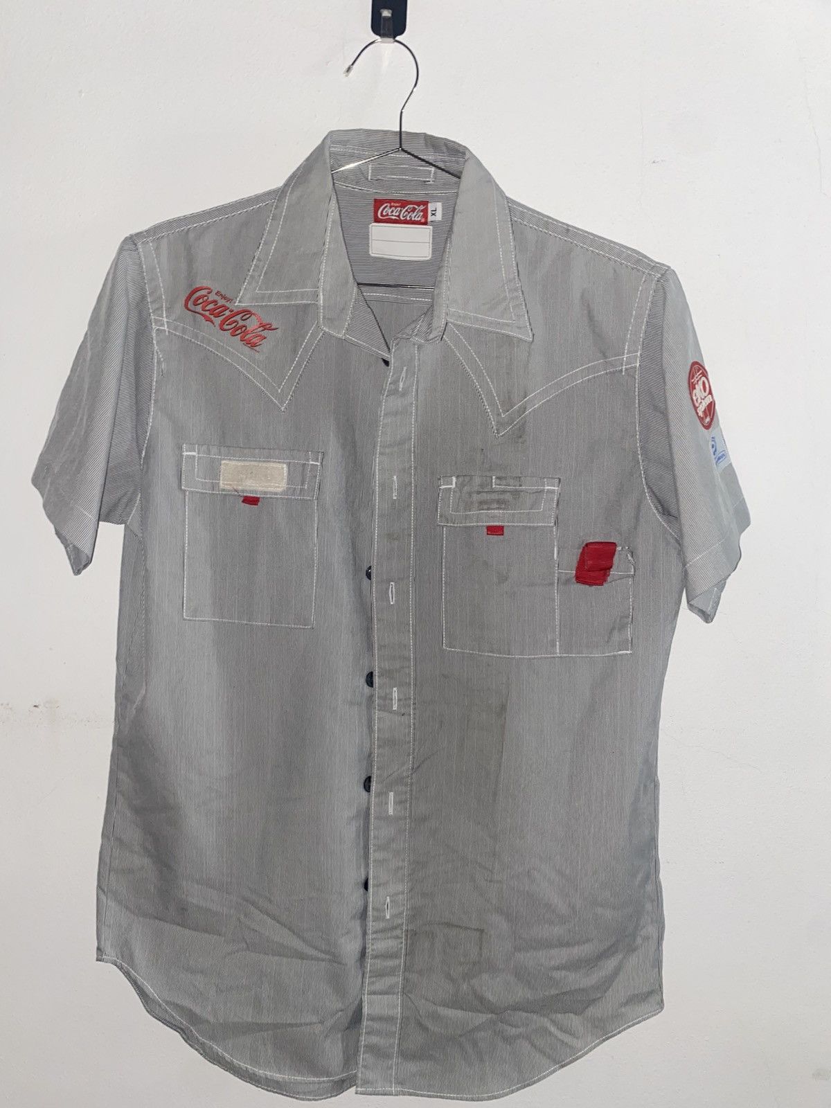 Coca Cola × Japanese Brand × Vintage Vintage Coca-Cola button Size US XL / EU 56 / 4 - 5 Thumbnail