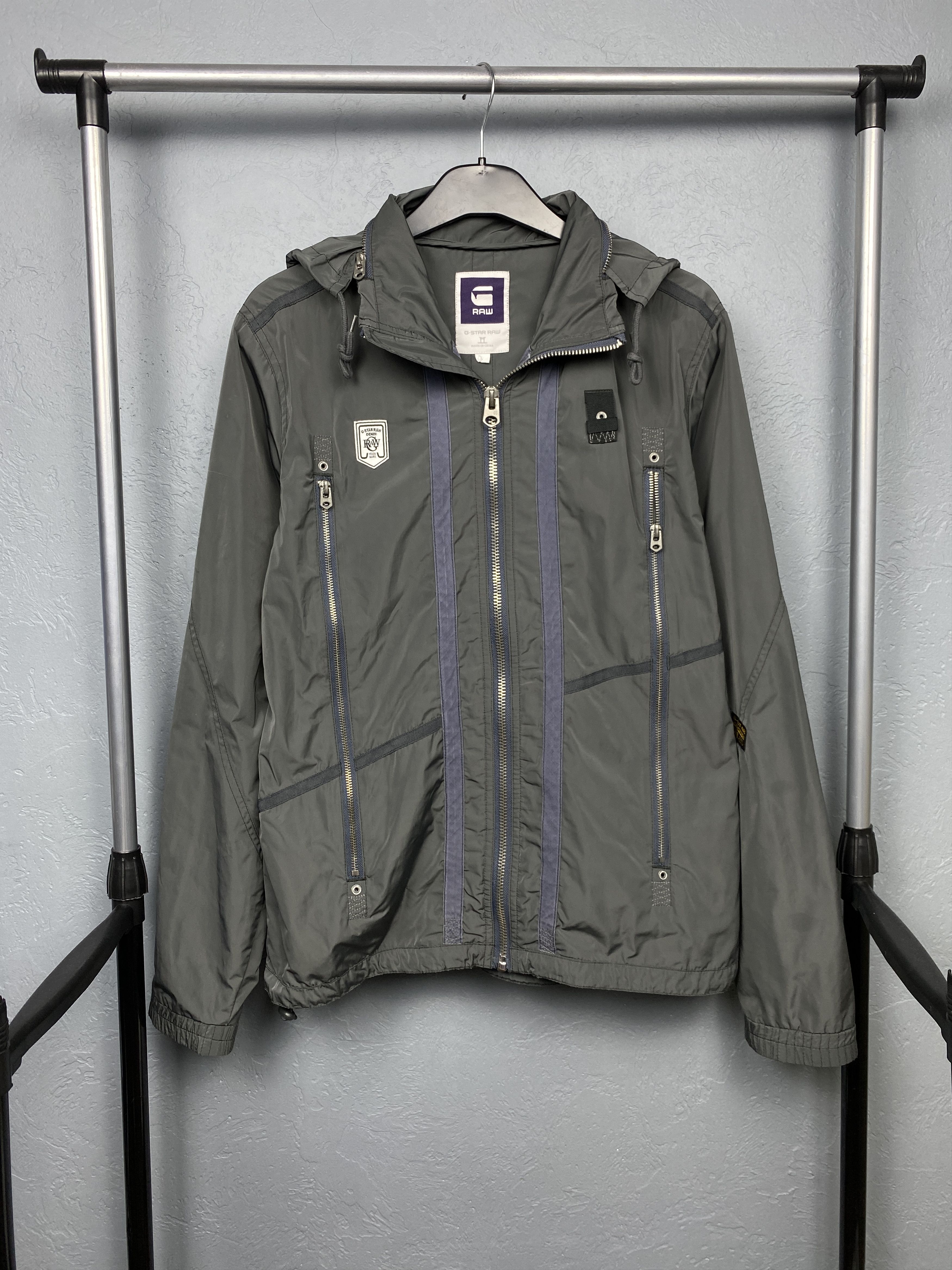G-Star G Star Raw Vintage Mens Halo Parra Overshirt Biker Jacket Size US L / EU 52-54 / 3 - 1 Thumbnail