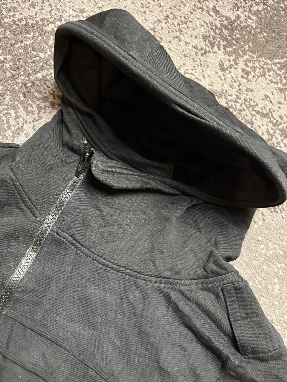 Japanese Brand × Vintage Vintage Y2K Assemetrical Owens Style Metal Wire Hood Hoodie Size US M / EU 48-50 / 2 - 6 Thumbnail