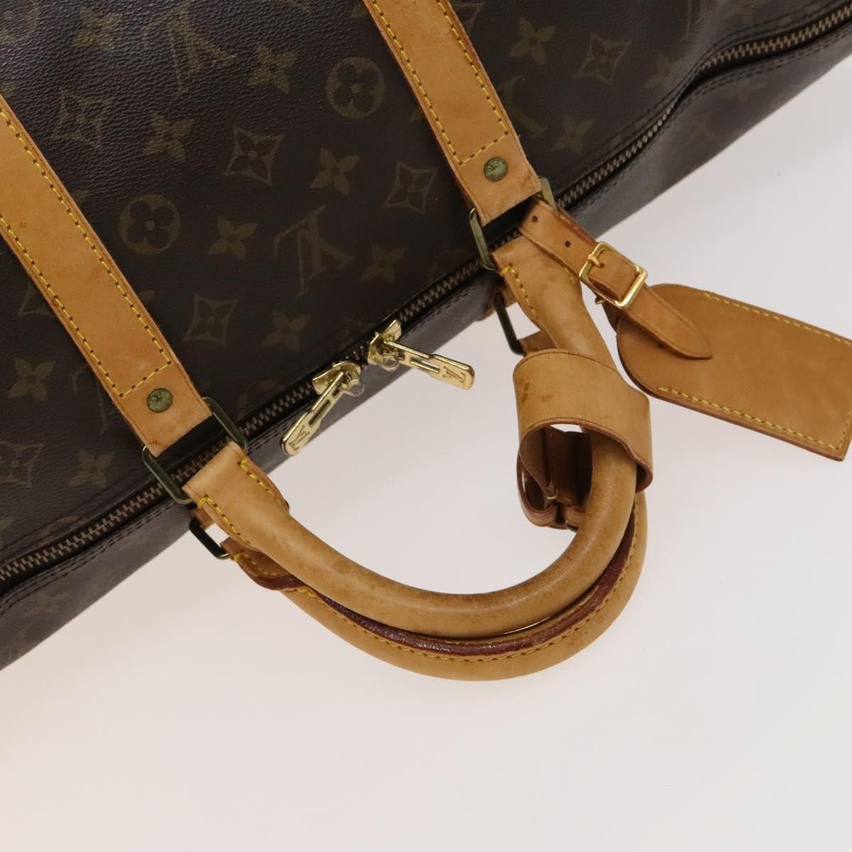 Louis Vuitton LOUIS VUITTON Monogram Keepall 55 Boston Bag M41424 Size ONE SIZE - 7 Thumbnail