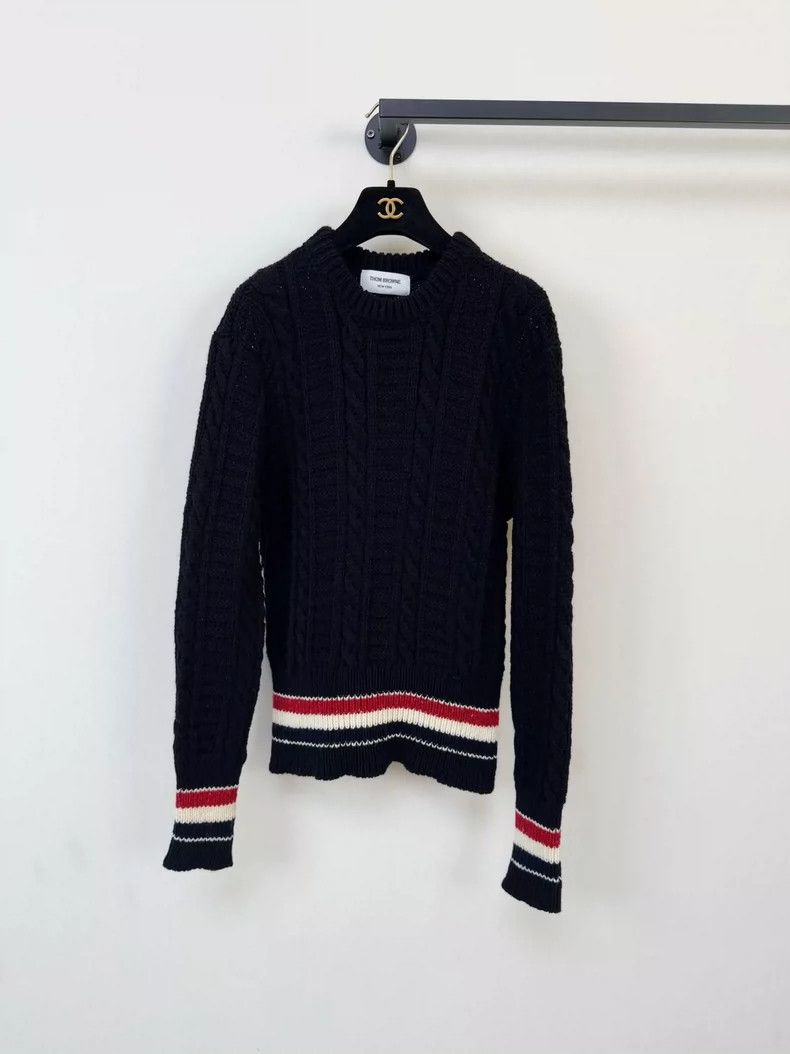 Thom Browne size2 Wool knitting sweater