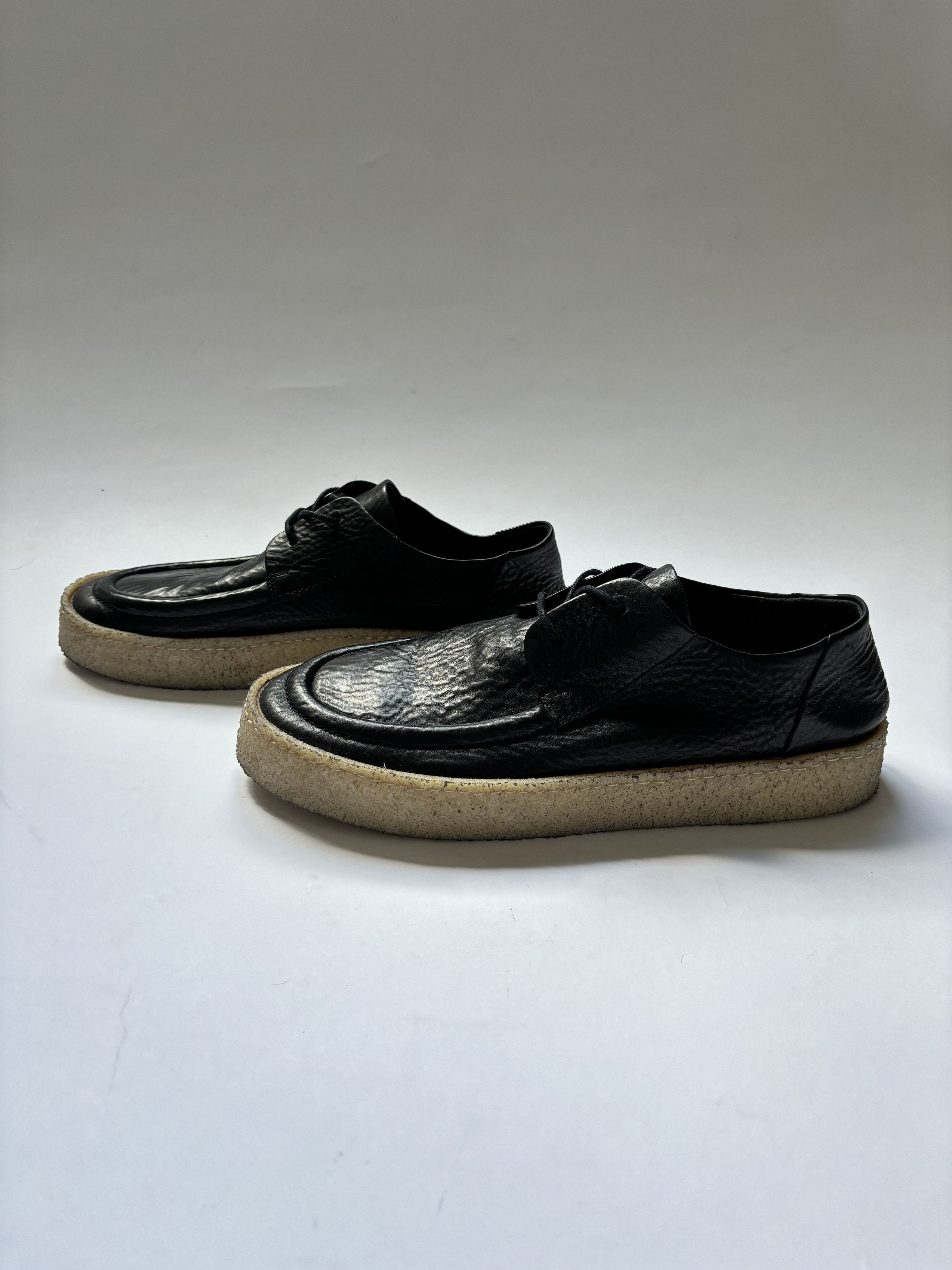 Marsell ⚡️QUICK SALE⚡️Marsell Black Cassapara Derby Shoes Size US 11 / EU 44 - 4 Thumbnail