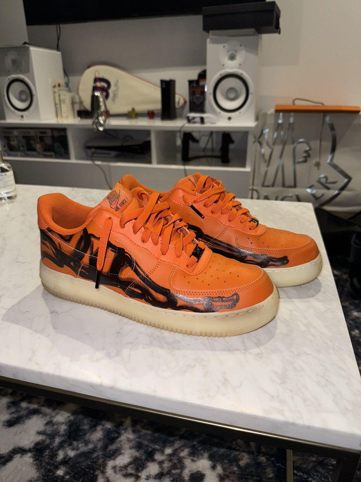Nike Air Nike Orange Skeleton Nike Air Force Low “Orange Skeleton”