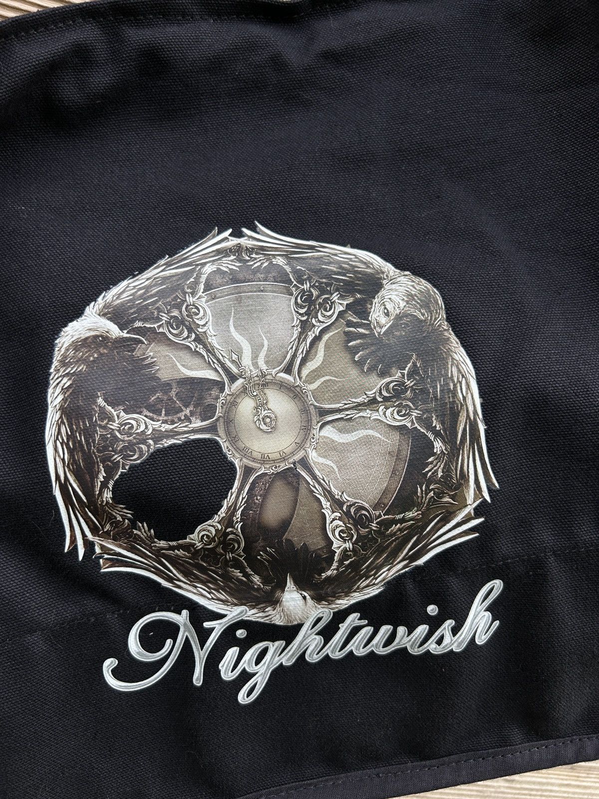Band Tees Nightwish Band Owl Logo Crossbody Shoulder Bag Size ONE SIZE - 2 Thumbnail