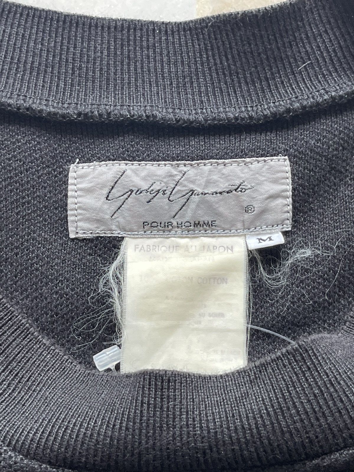 Yohji Yamamoto 80s Yohji Yamamoto Pour Homme Tee Size US XL / EU 56 / 4 - 9 Thumbnail