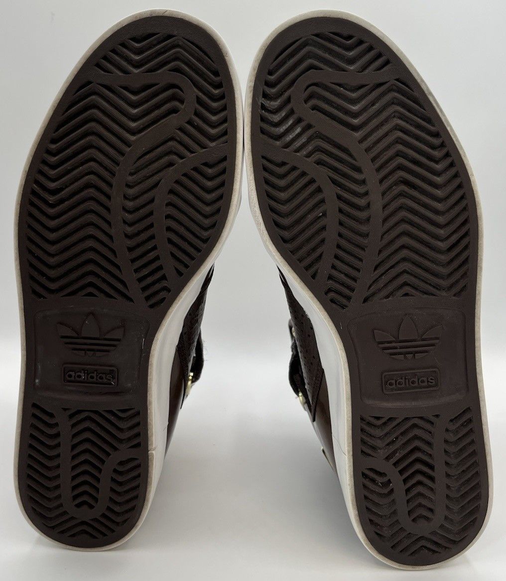 Adidas Adidas Adi-Rise Mid Men’s Size 8 Shoes Dark Brown Leather Size US 8 / EU 41 - 11 Thumbnail