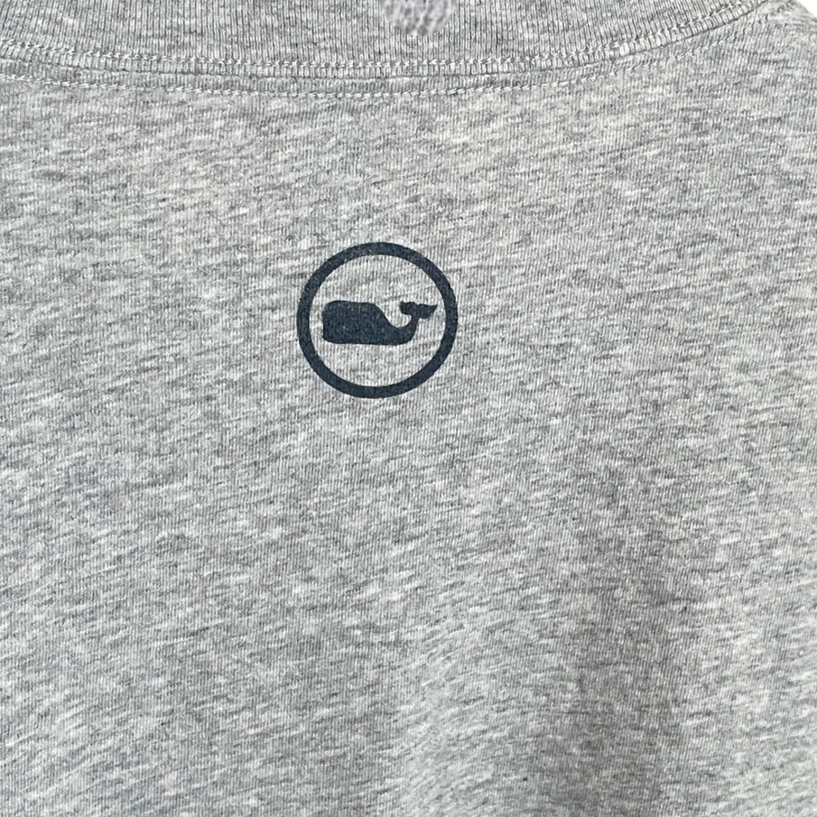 Vineyard Vines Vineyard Vines Lacrosse LS Large Pocket T-Shirt Gray Mens Size US L / EU 52-54 / 3 - 3 Thumbnail