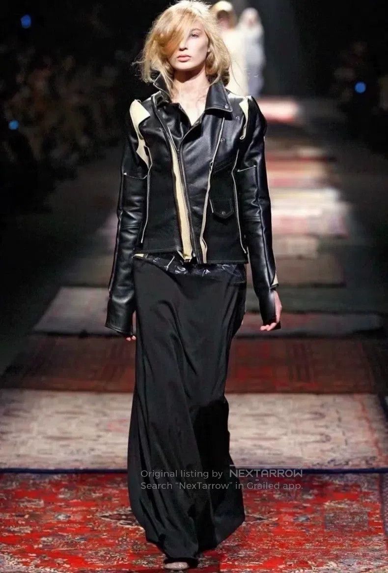 Maison Margiela MARGIELA ARCHIVE deconstructed heavy leather