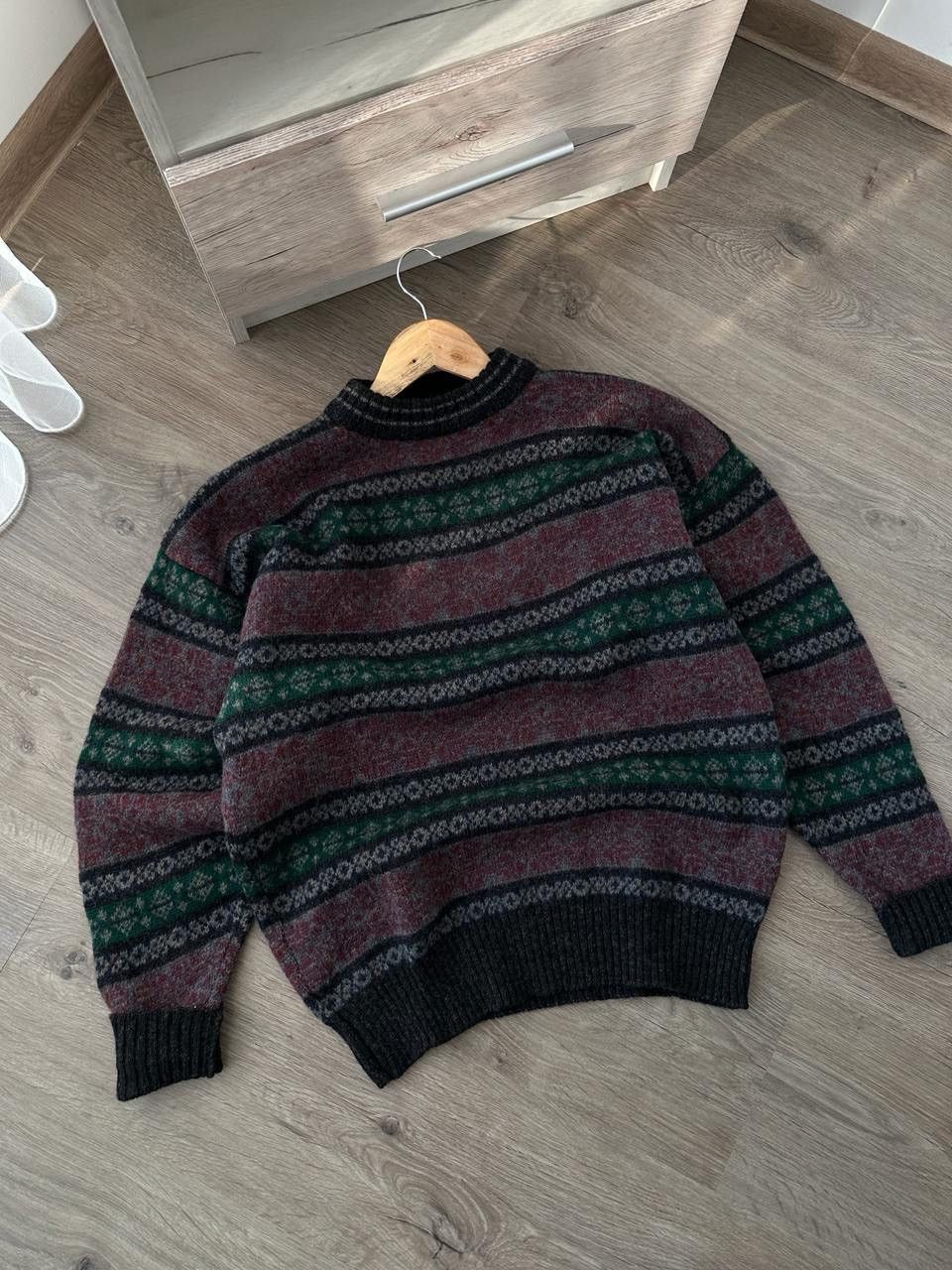 Vintage Vintage Ads Tec Lana Wool Knit Sweater Size US S / EU 44-46 / 1 - 2 Thumbnail