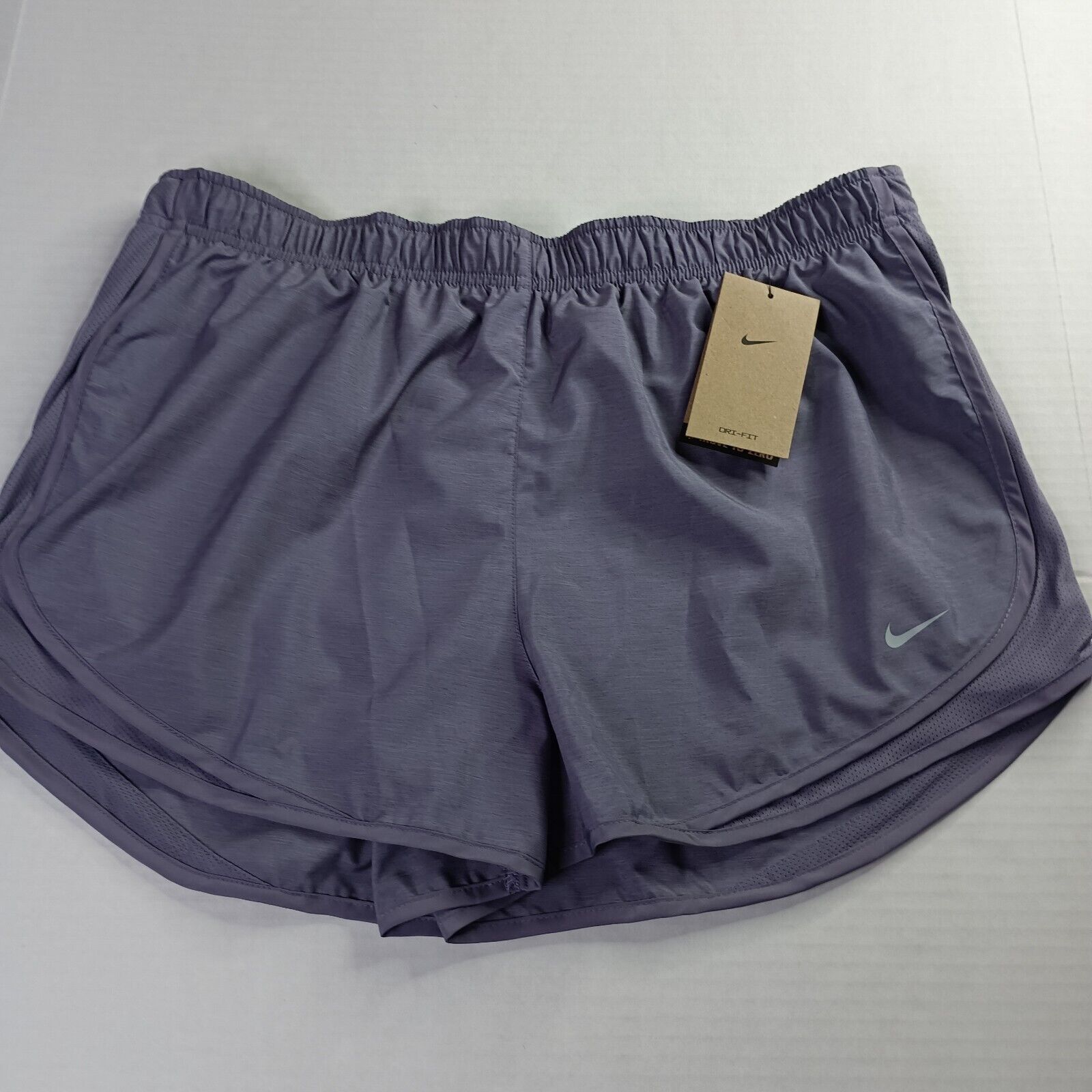 Nike Nike Tempo Women's Brief-Lined Running Shorts Size XL Purple Size 36" / US 14 / IT 50 - 1 Thumbnail