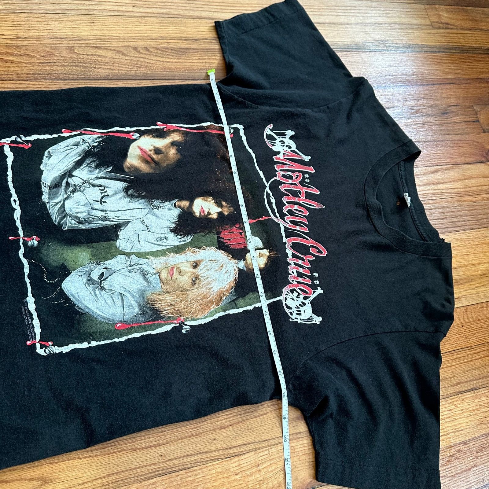 Band Tees × Vintage RARE Vintage 1989 Motley Crue Single Stitch Tour T Shirt M Size US M / EU 48-50 / 2 - 10 Thumbnail