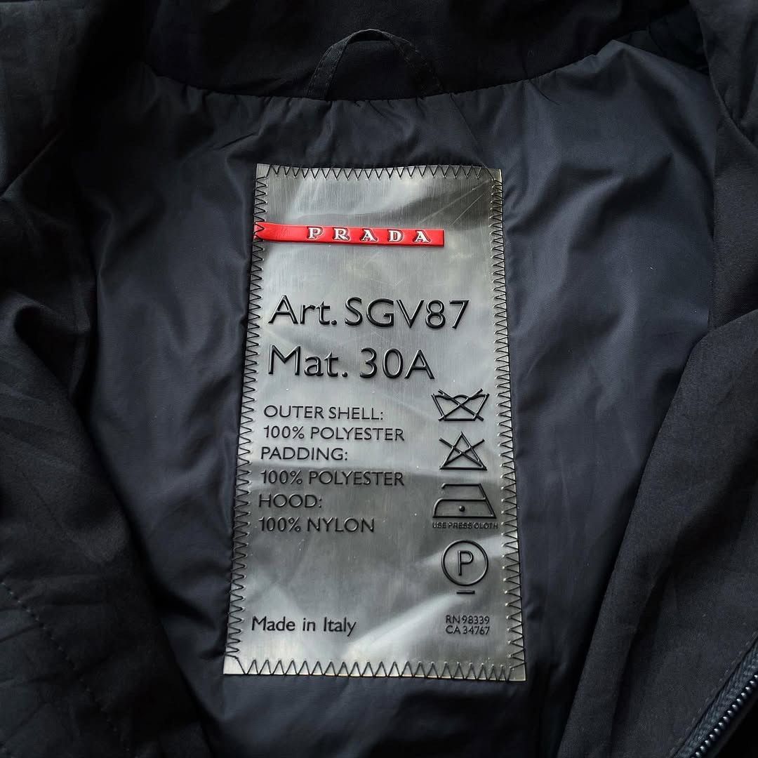 Prada Prada Sport AW01 Insulated Goretex Jacket with Nylon Pocket Size US M / EU 48-50 / 2 - 8 Thumbnail