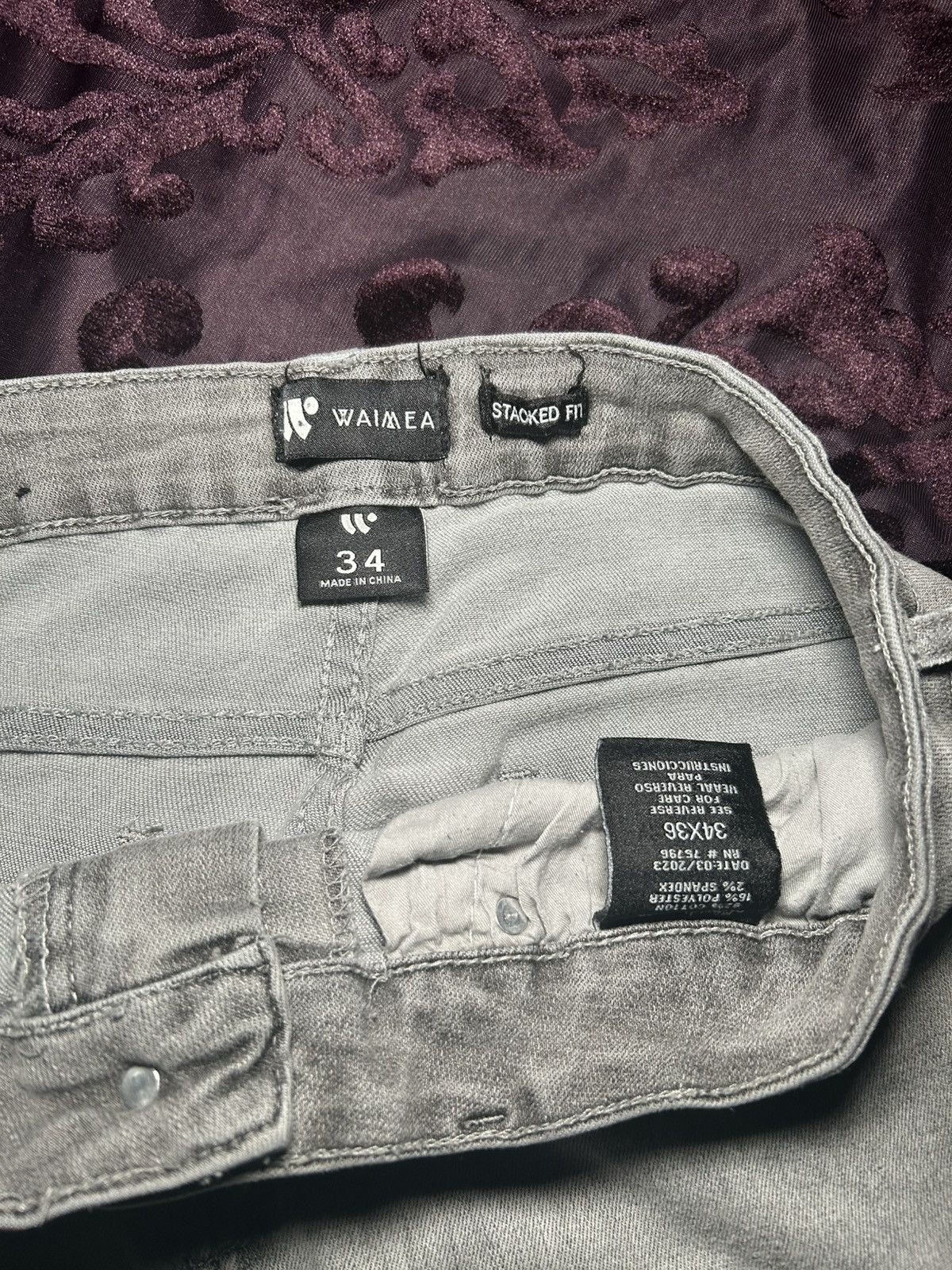 Waimea Waimea Stacked jeans Size US 34 / EU 50 - 6 Thumbnail