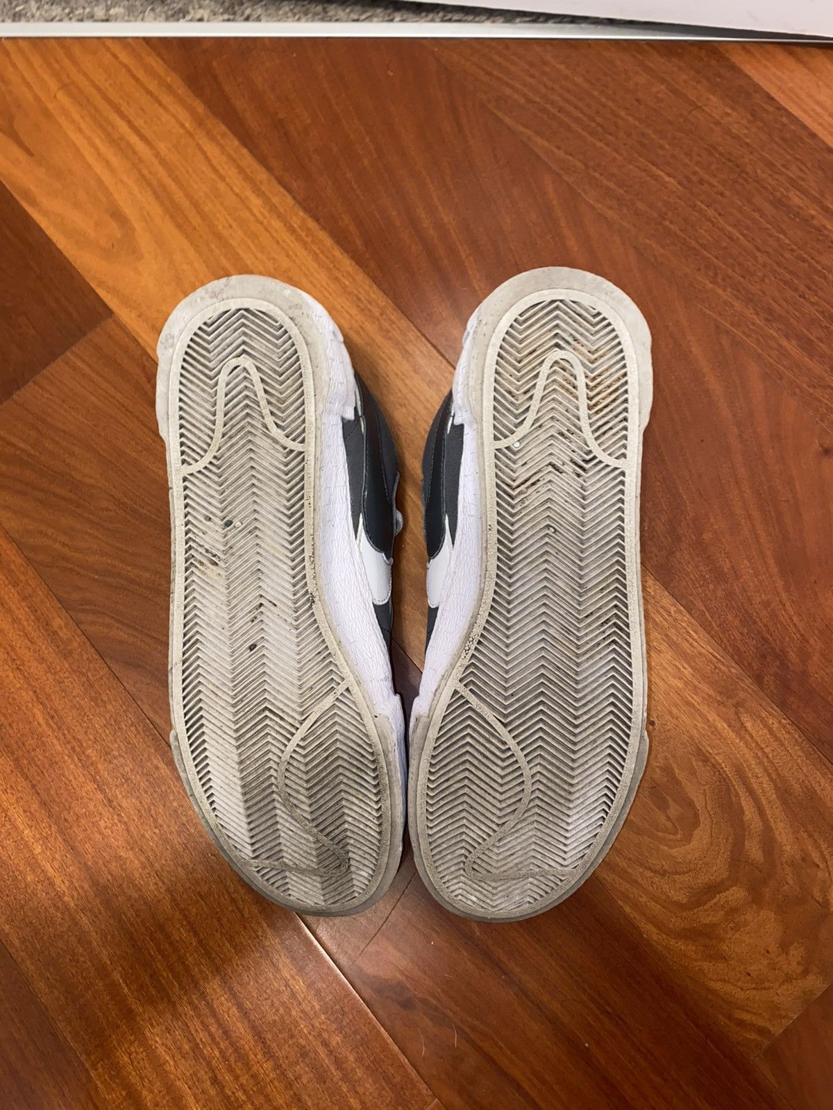 Nike × Sacai Grey Nike x Sacai blazer lows Size US 8.5 / EU 41-42 - 5 Thumbnail