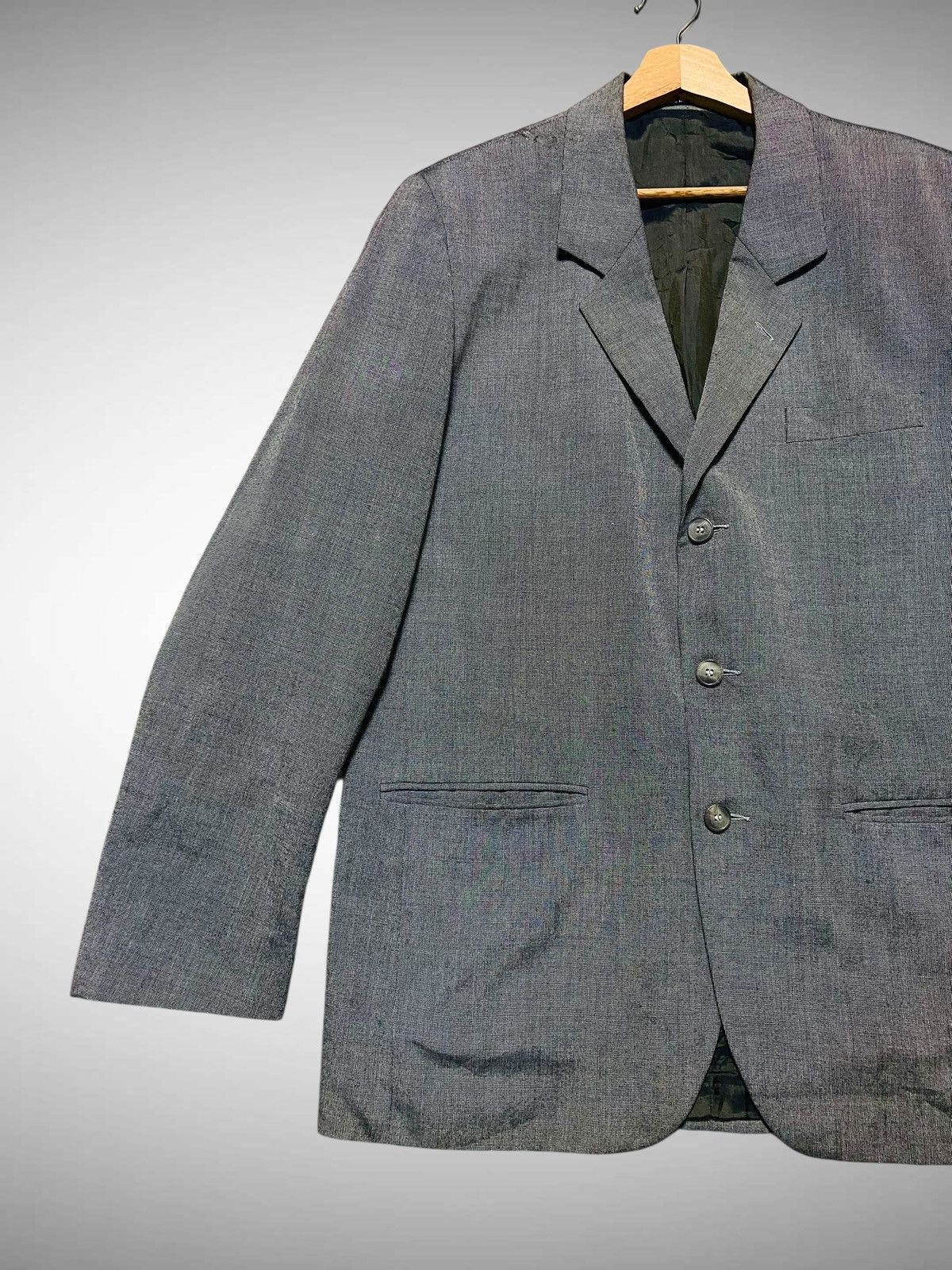 agnes b. Agnes B. Homme Wool Blazer Size US L / EU 52-54 / 3 - 4 Thumbnail