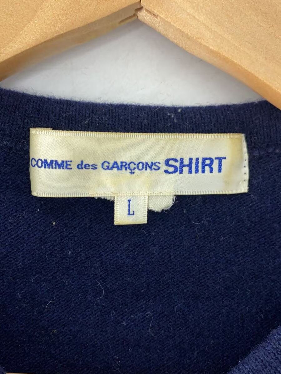 Comme des Garcons × Comme des Garcons SHIRT Plaid Wool Knit Sweater Size US L / EU 52-54 / 3 - 5 Thumbnail