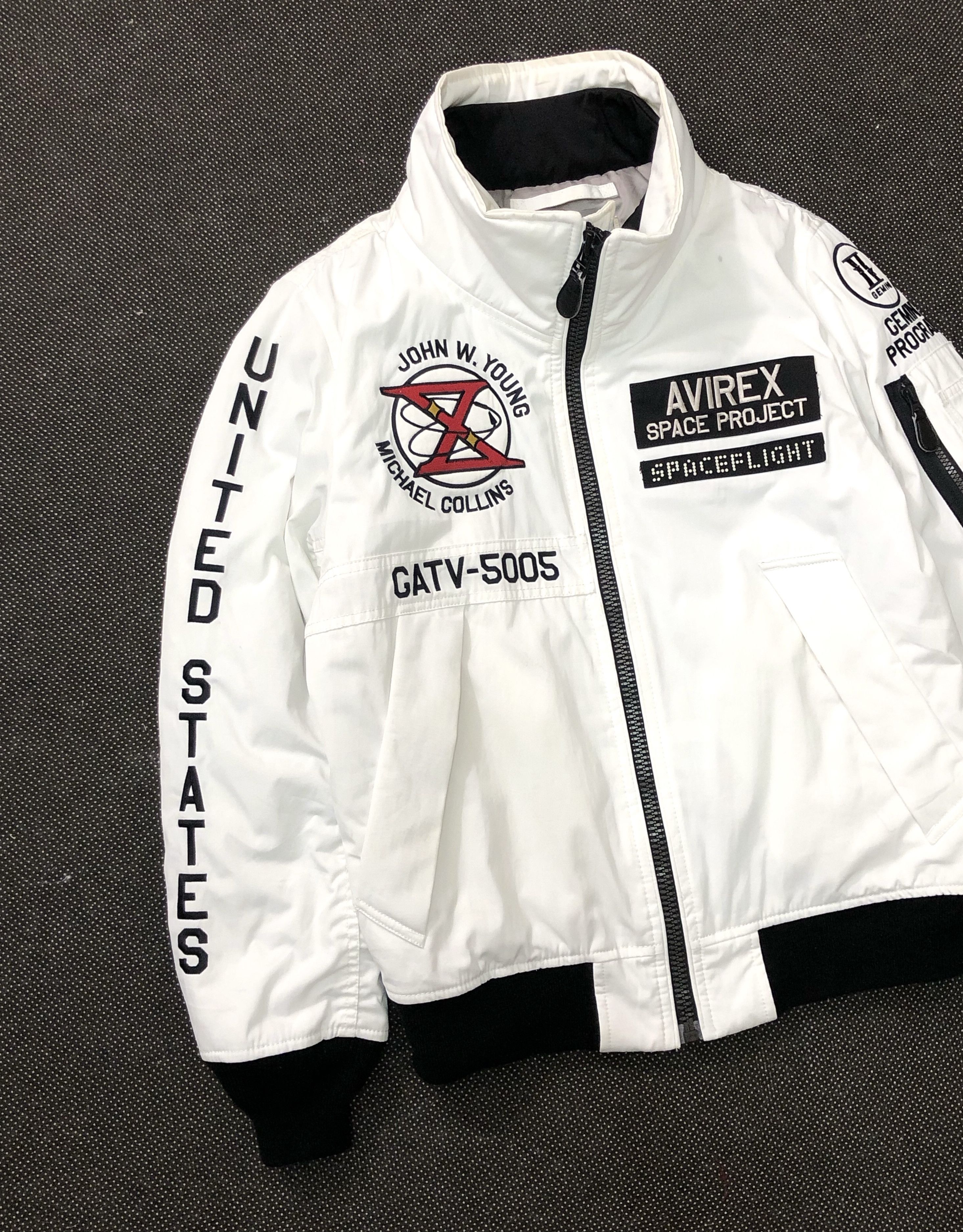 Avirex RARE🔥AVIREX GT-10 SPACE WALK MA-1 FLIGHT JACKET Size US M / EU 48-50 / 2 - 4 Thumbnail