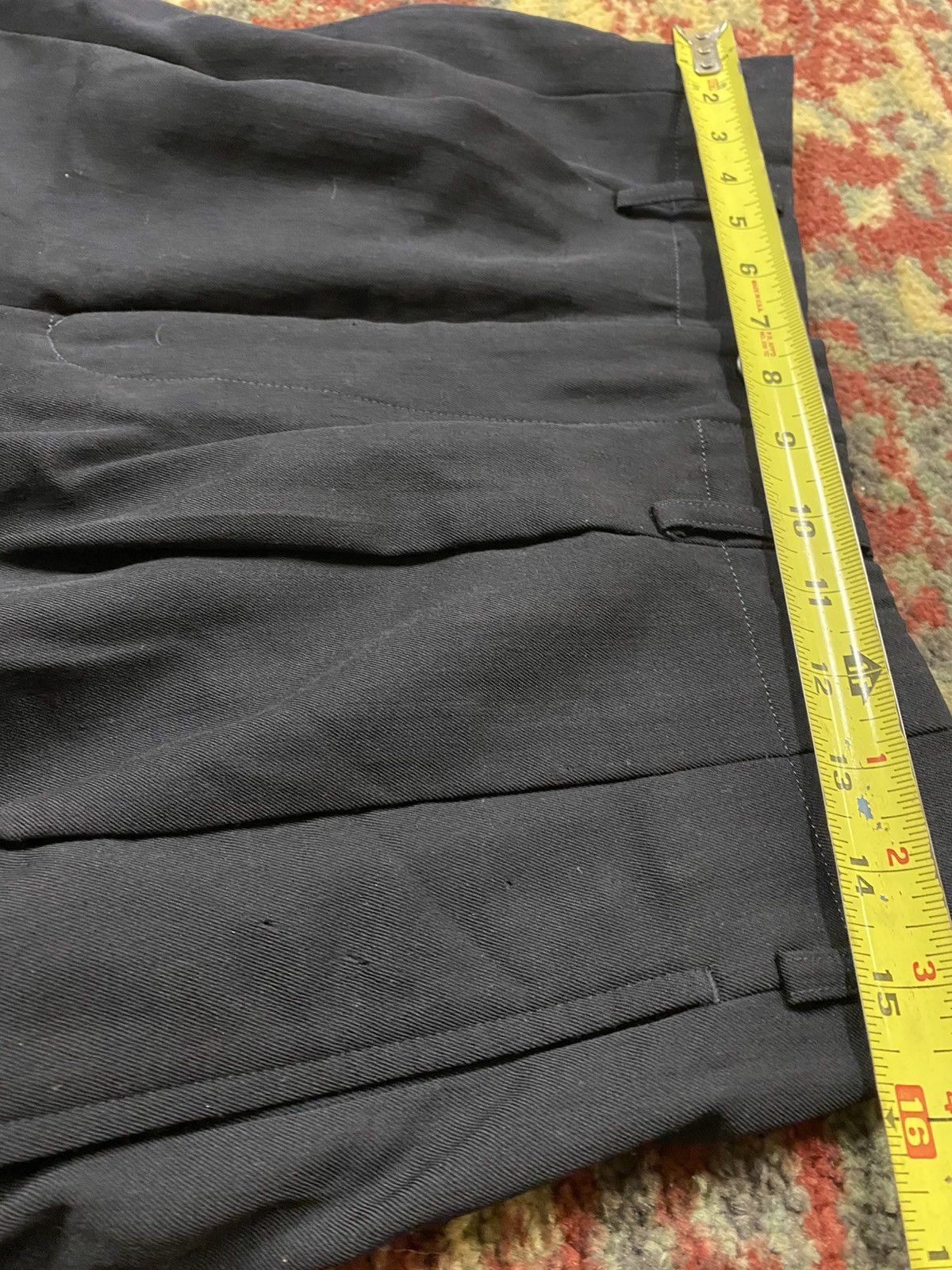 Yohji Yamamoto Vintage Yohji Yamamoto Wool Slacks Size US 32 / EU 48 - 8 Thumbnail