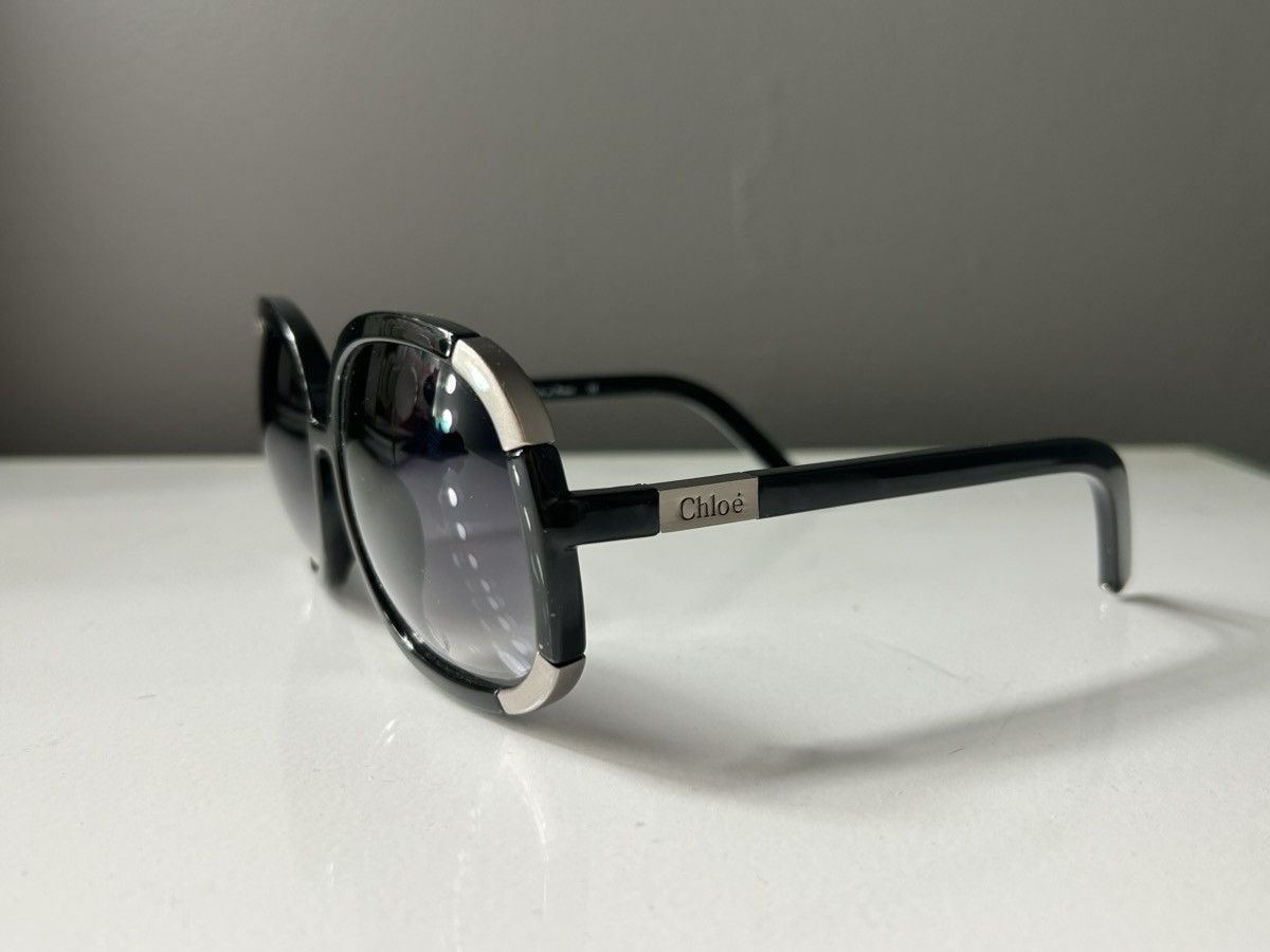 Chloé Black Oversized Sunglasses CL2119 Designer Shades Chloe Sunglasses CL2119 main image 4