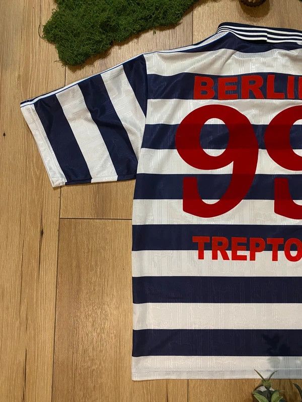 Adidas Hertha BSC 1997-98 Home Shirt XL Adidas Vintage Size US XL / EU 56 / 4 - 14 Thumbnail