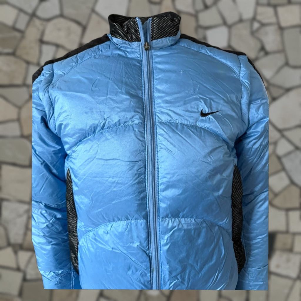 Nike Nike Golf NikeFit Storm Down Jacket Women’s L Blue Full Zip P2P 22 L28 Size L / US 10 / IT 46 - 1 Thumbnail