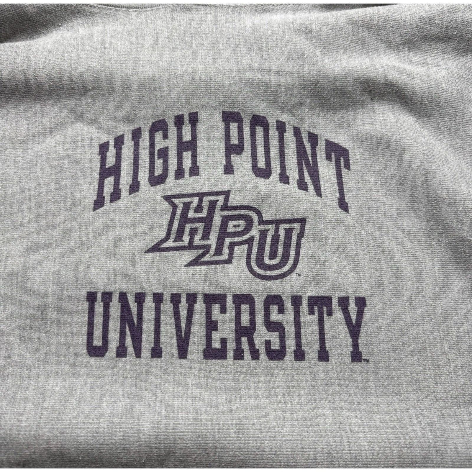 Vintage Vintage High Point University Champion Reverse Weave Hoodie Size US XXL / EU 58 / 5 - 3 Thumbnail
