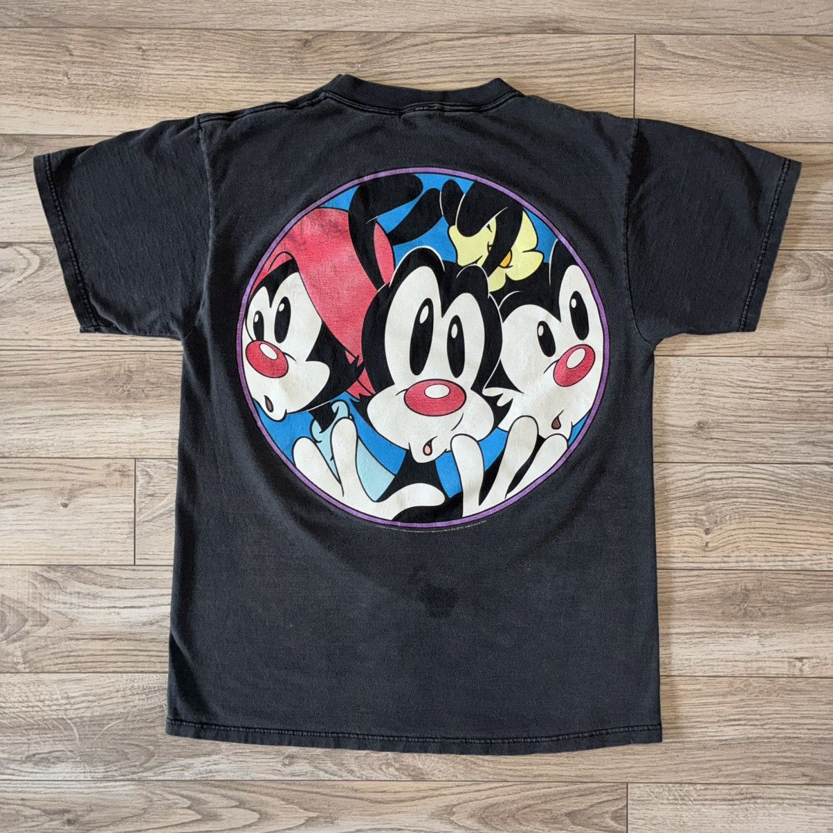 Warner Bros Vintage 1993 Animaniacs T Shirt Double Sided Size US L / EU 52-54 / 3 - 3 Thumbnail