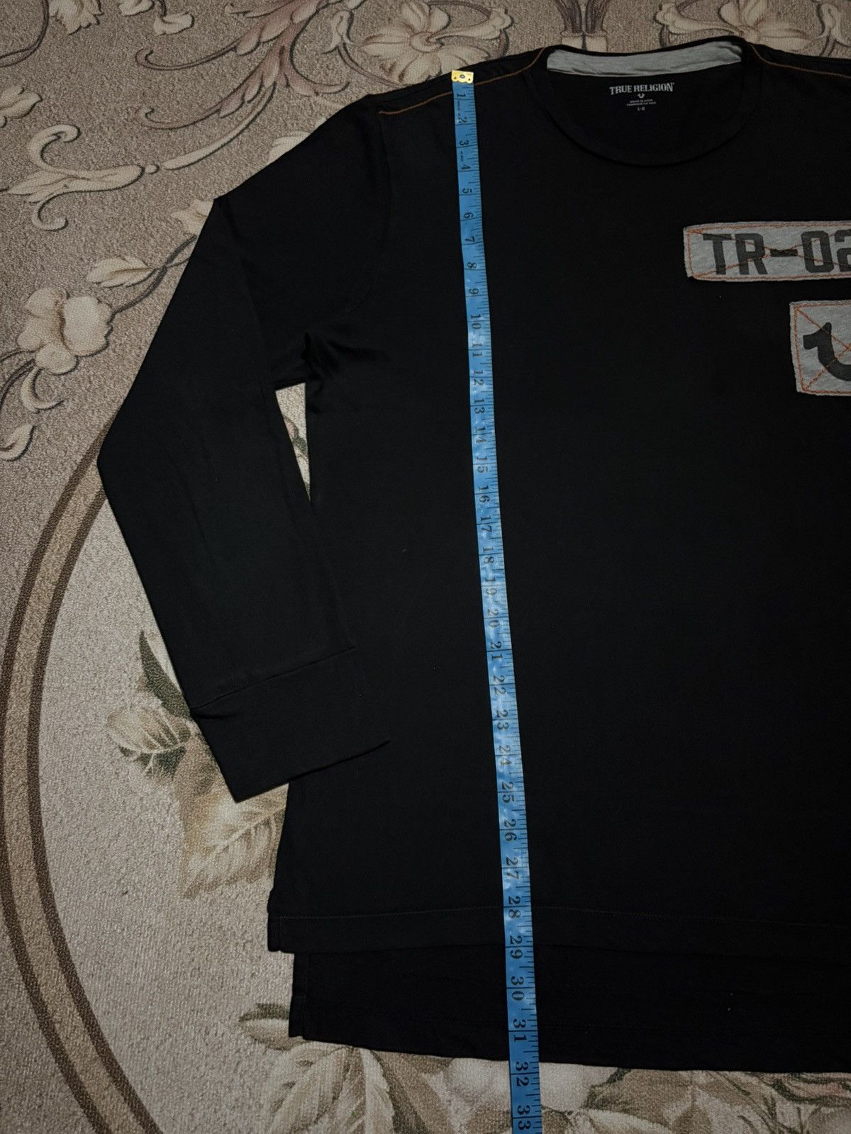 Designer × True Religion TRUE RELIGION Rare Design Style Long Sleeve T-Shirt Size US L / EU 52-54 / 3 - 10 Thumbnail