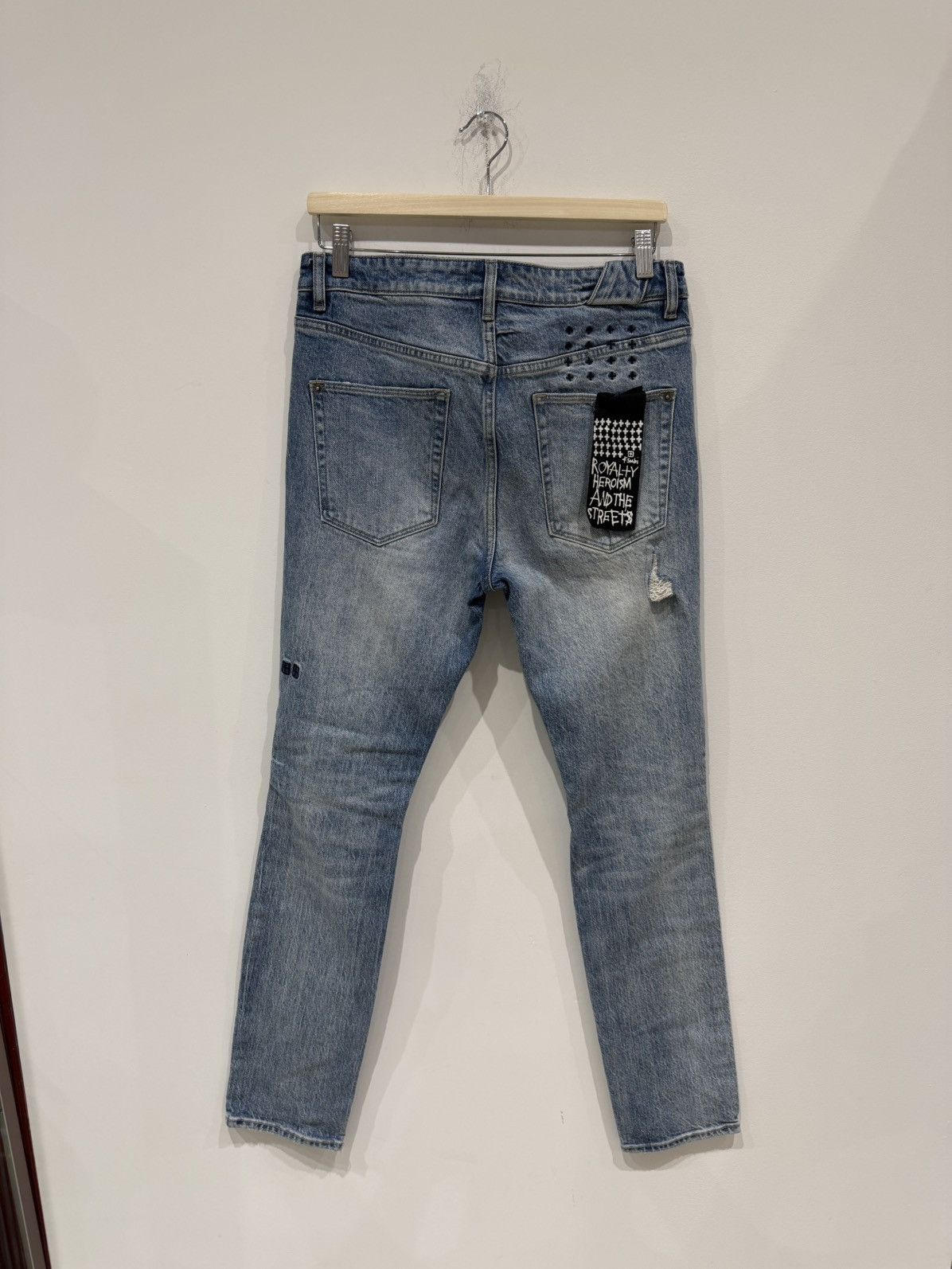 Ksubi Ksubi Chitch Self Repair Jeans Size: 32 Size US 32 / EU 48 - 4 Thumbnail