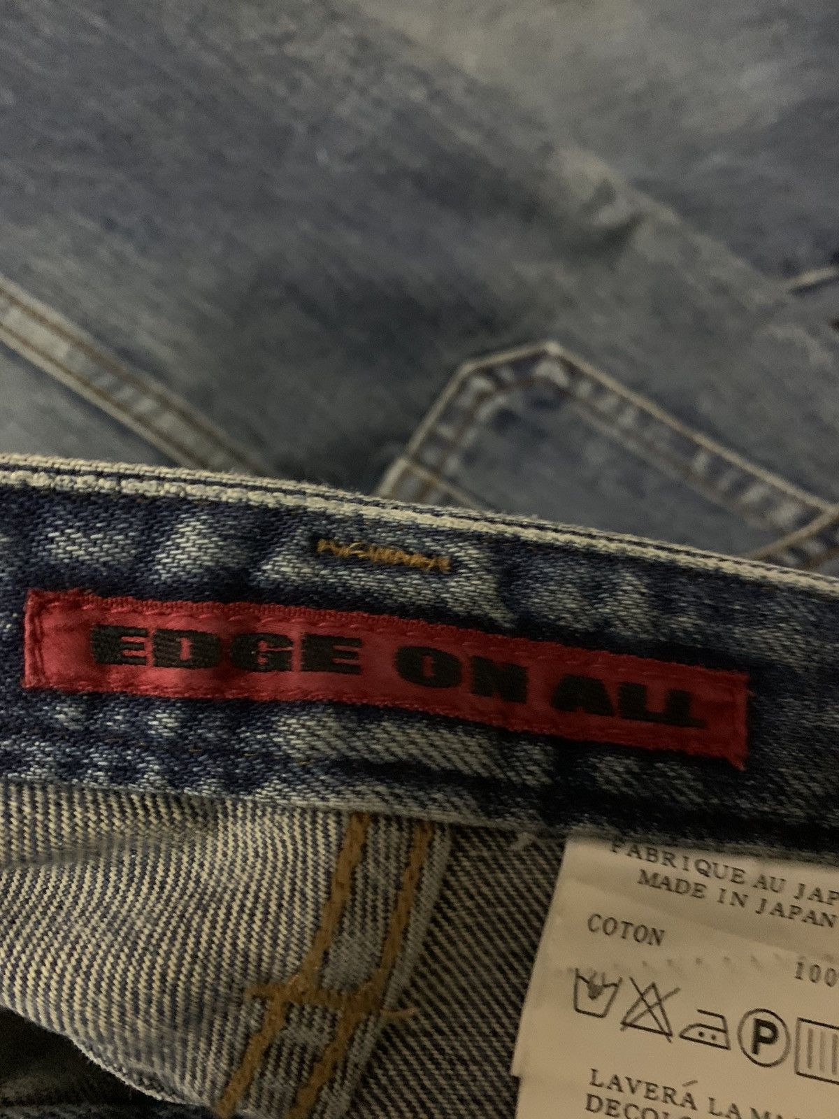 Le Grande Bleu (L.G.B.) Japan Designer Flare Edge On All Bush Pant Size 28" / US 6 / IT 42 - 7 Thumbnail