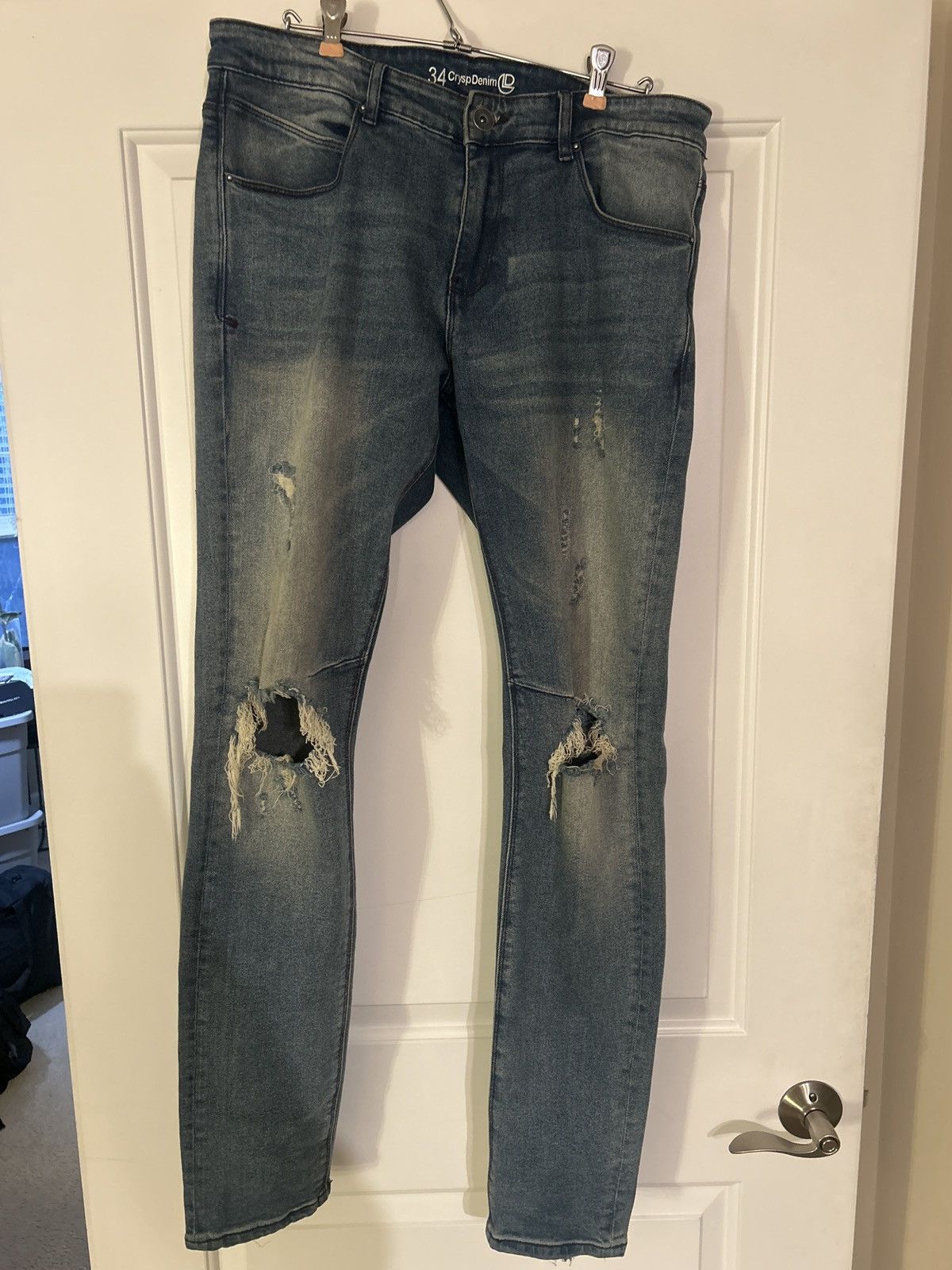 Crysp Denim Crape Denim Slim Fit Denim Size US 34 / EU 50 - 1 Thumbnail