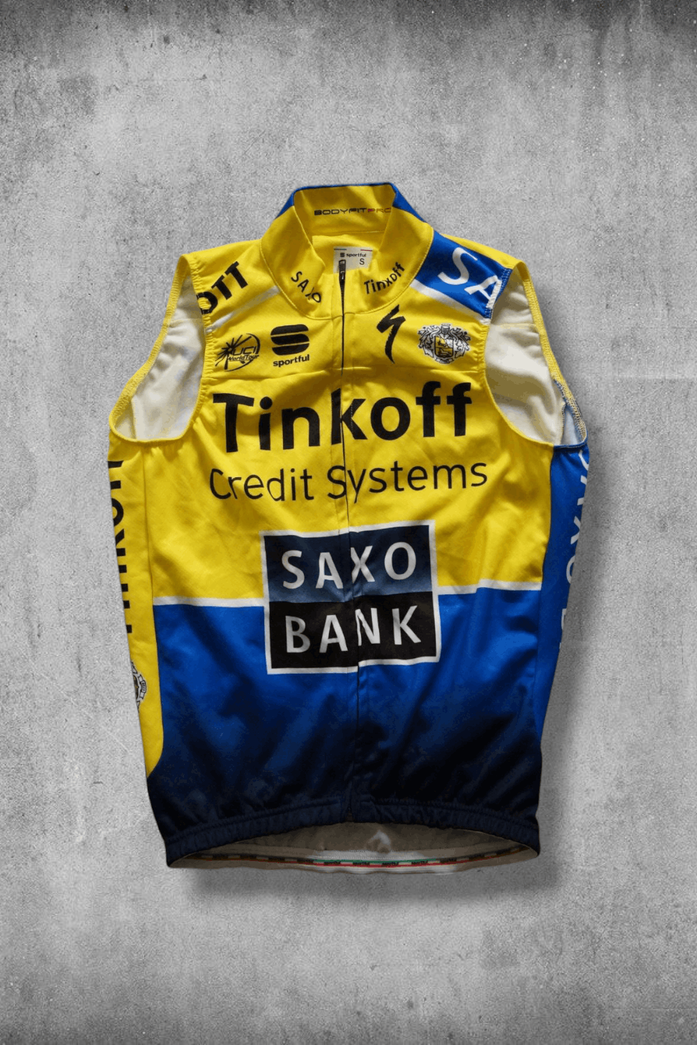 Other World Tour x Pro Team x Tinkoff Saxo x Cycling vest x S size Size US S / EU 44-46 / 1 - 1 Thumbnail