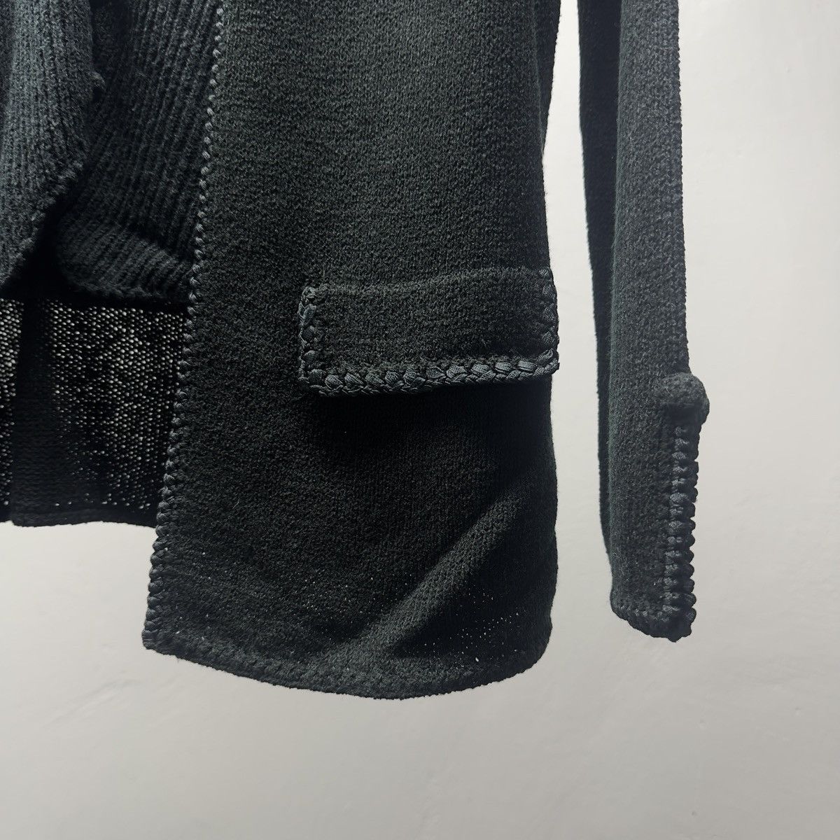Vintage 80s Saks Laura Yang Knit Cardigan Sweater Twinset ERD Grunge Size L / US 10 / IT 46 - 6 Thumbnail
