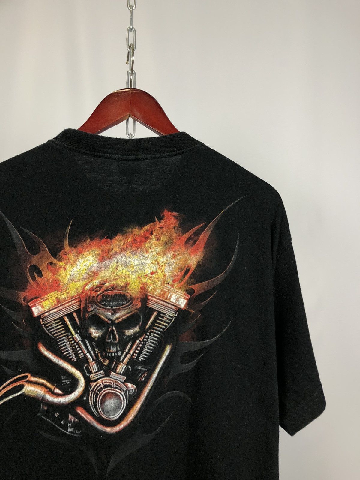 Vintage Rock tee band tee vintage Harley Davidson Size US XL / EU 56 / 4 - 5 Thumbnail