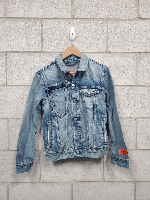 Levi's Womens Heron Preston x Levi's Denim Jacket Size Small