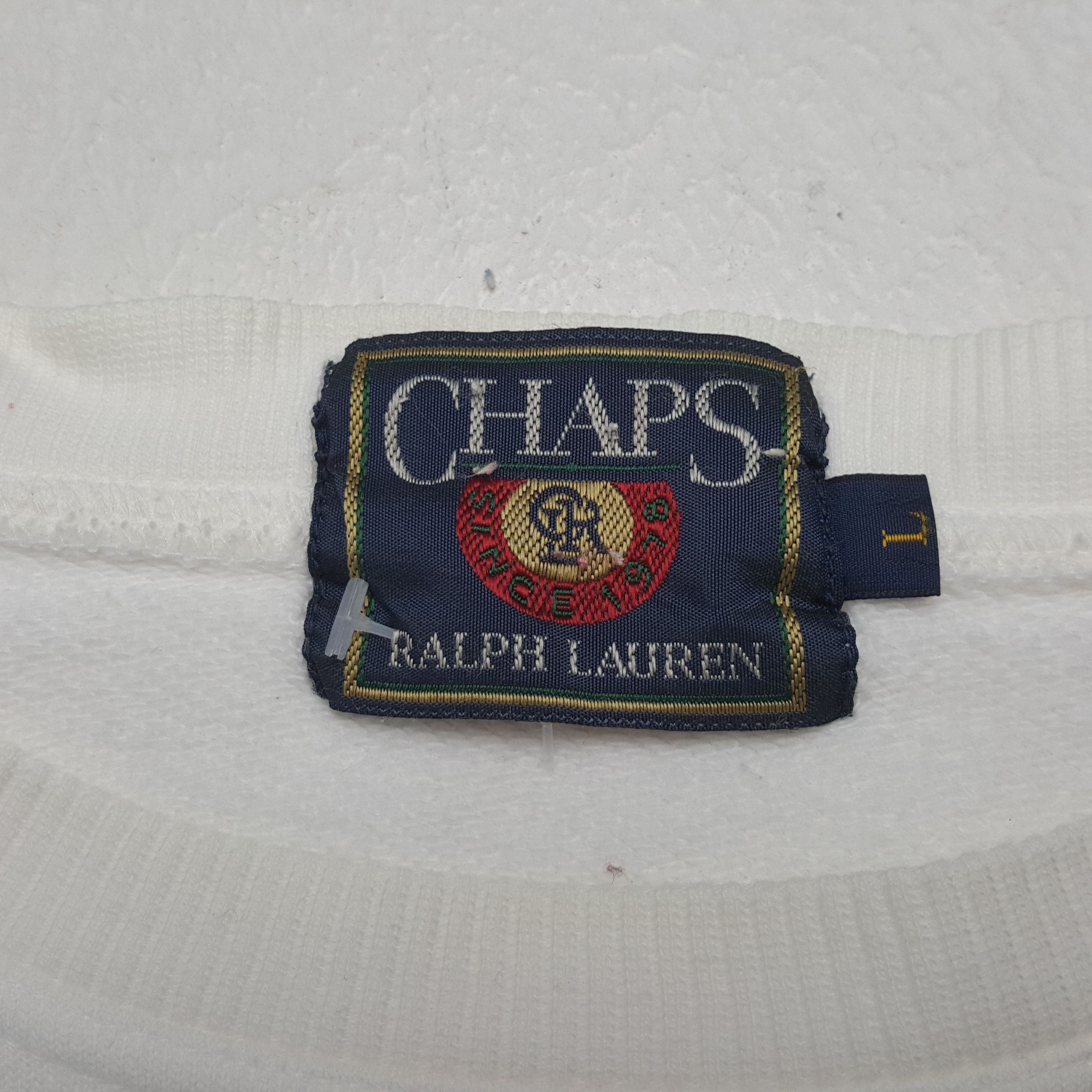 Chaps Ralph Lauren Chaps Ralph Lauren Center Design Sweatshirt RR16 Size US XL / EU 56 / 4 - 6 Thumbnail