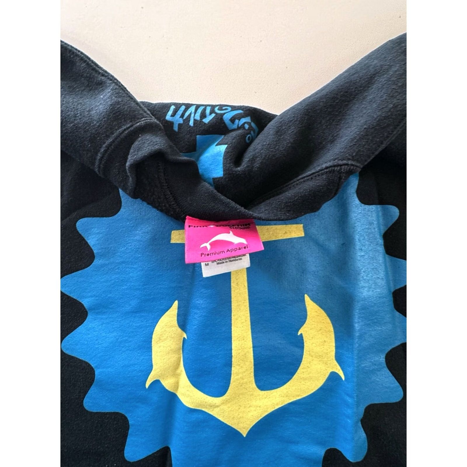 Vintage Pink Dolphin Sweater Sweat Shirt Medium M Mens Sharp Size US M / EU 48-50 / 2 - 2 Thumbnail