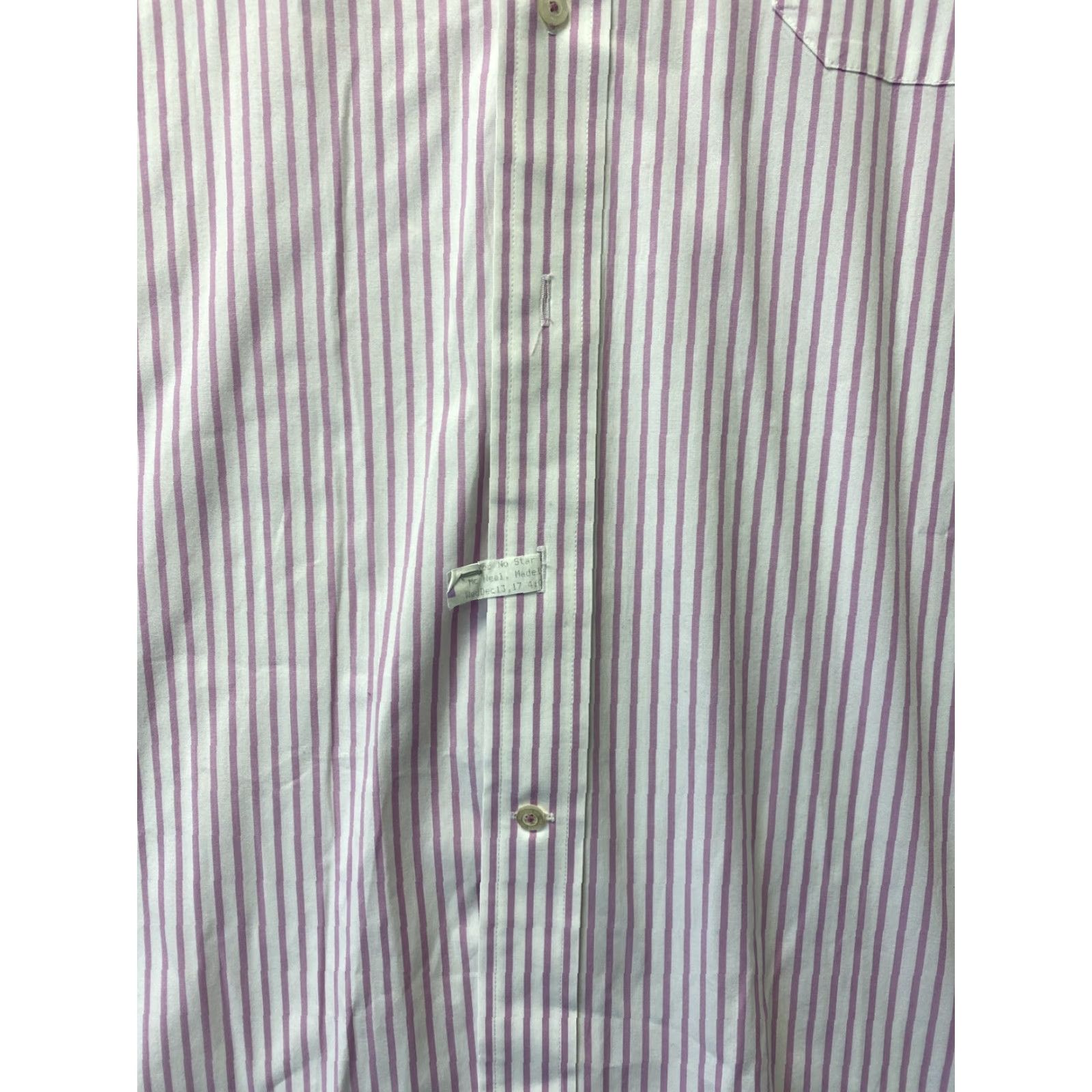 Southern Tide Southern Tide Button-Up Shirt Adult XL Pink White Striped Casual Mens Size US XL / EU 56 / 4 - 2 Thumbnail