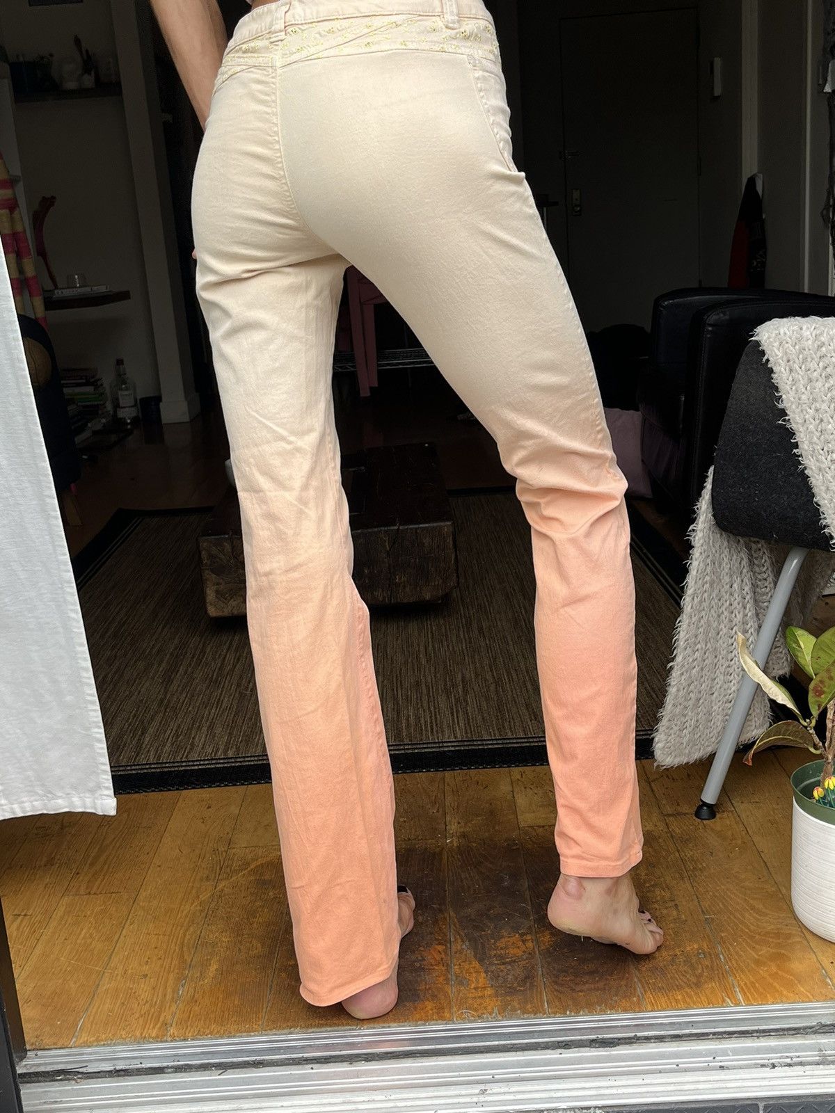 Versace × Vintage Y2K vintage pants Versace Size 25" / US 0 / IT 36 - 4 Thumbnail