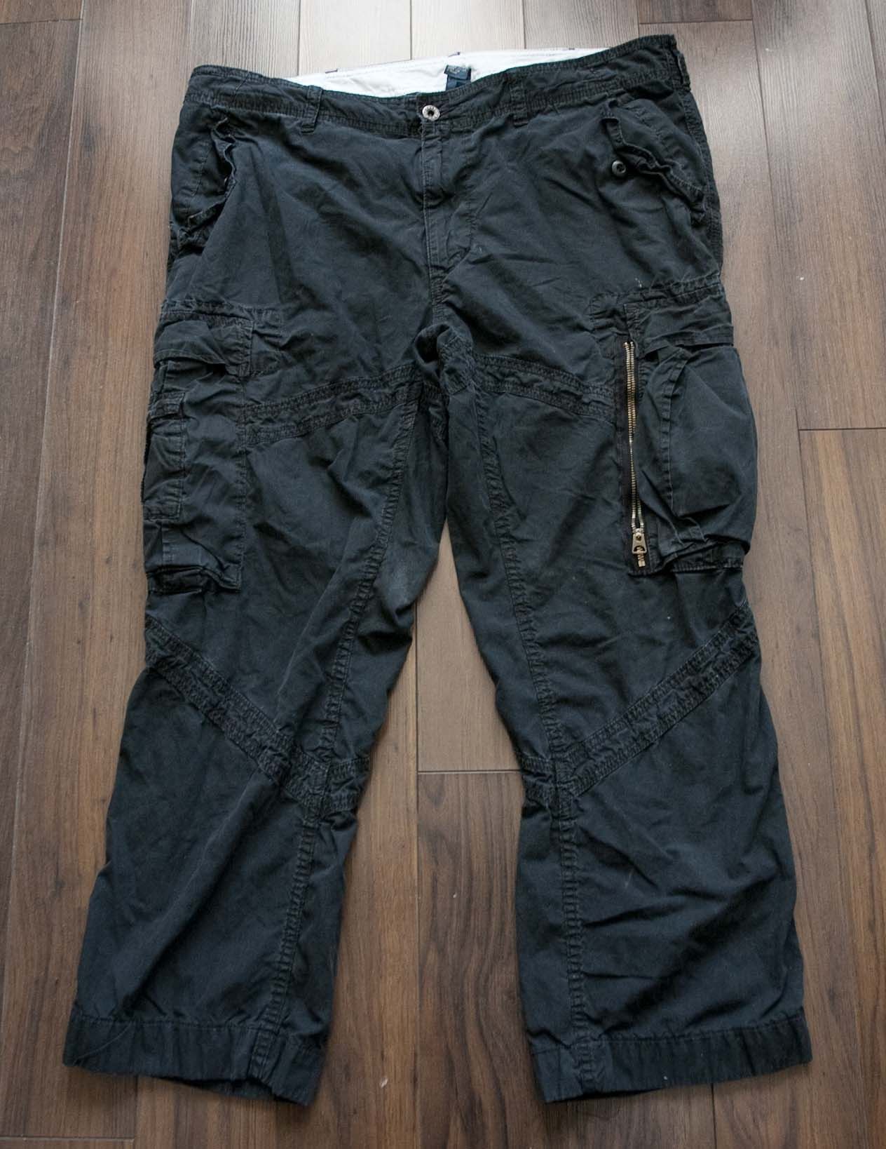 Polo Ralph Lauren × Vintage Ralph Lauren & Co. Pants Cargo Military Vintage Size 38x27 Size US 38 / EU 54 - 1 Thumbnail