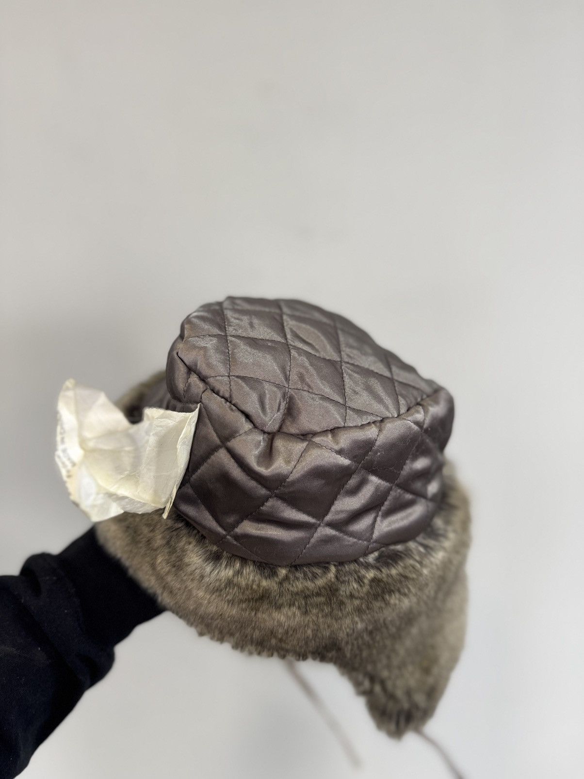 Japanese Brand Vintage fuzzy mohair japanese ushanka hat avant garde USA Size ONE SIZE - 9 Thumbnail