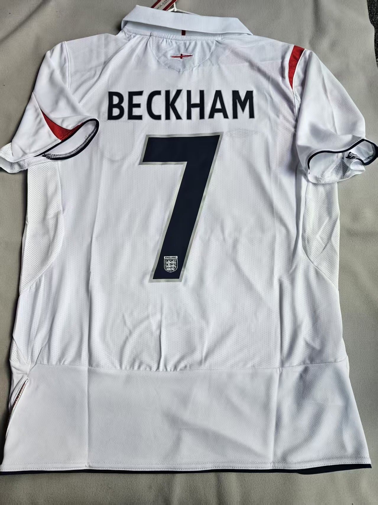 Other 2006 England #7 David Beckham Jersey XXL Size US XXL / EU 58 / 5 - 2 Thumbnail