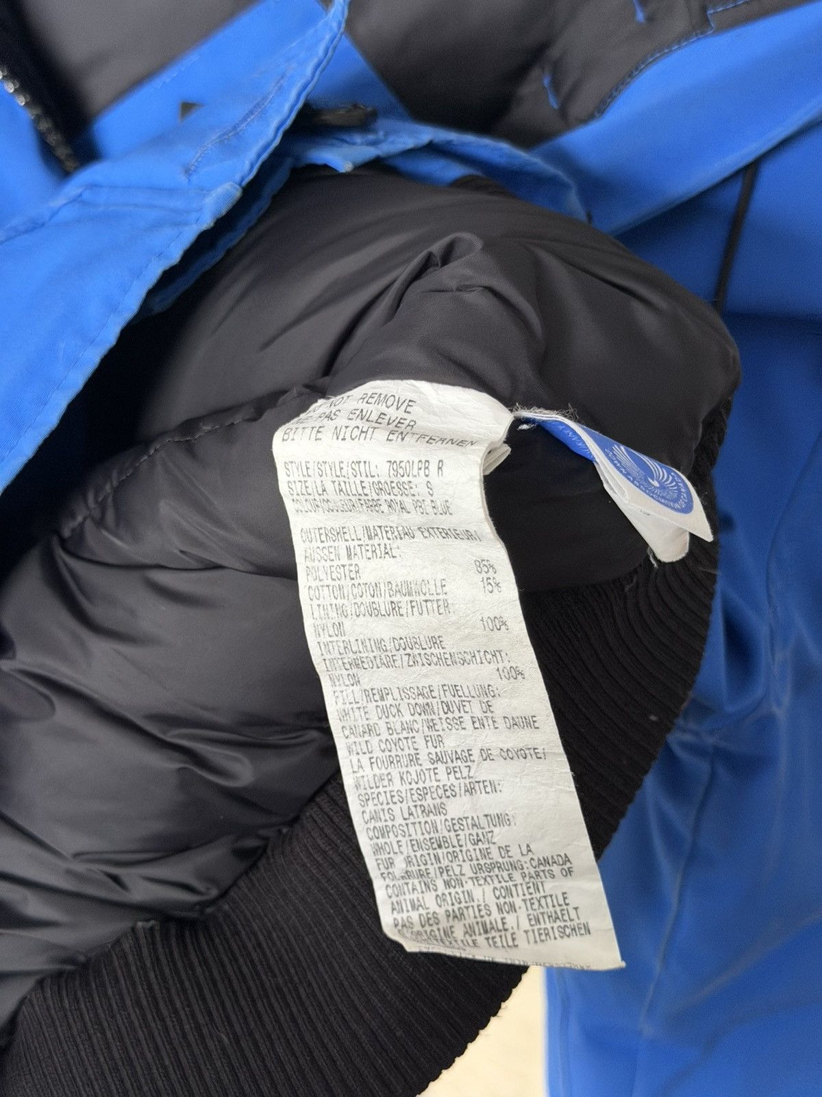 Canada Goose Canada Goose Chilliwack Bomber PBI Jacket Fur Blue Authentic Size S / US 4 / IT 40 - 10 Thumbnail