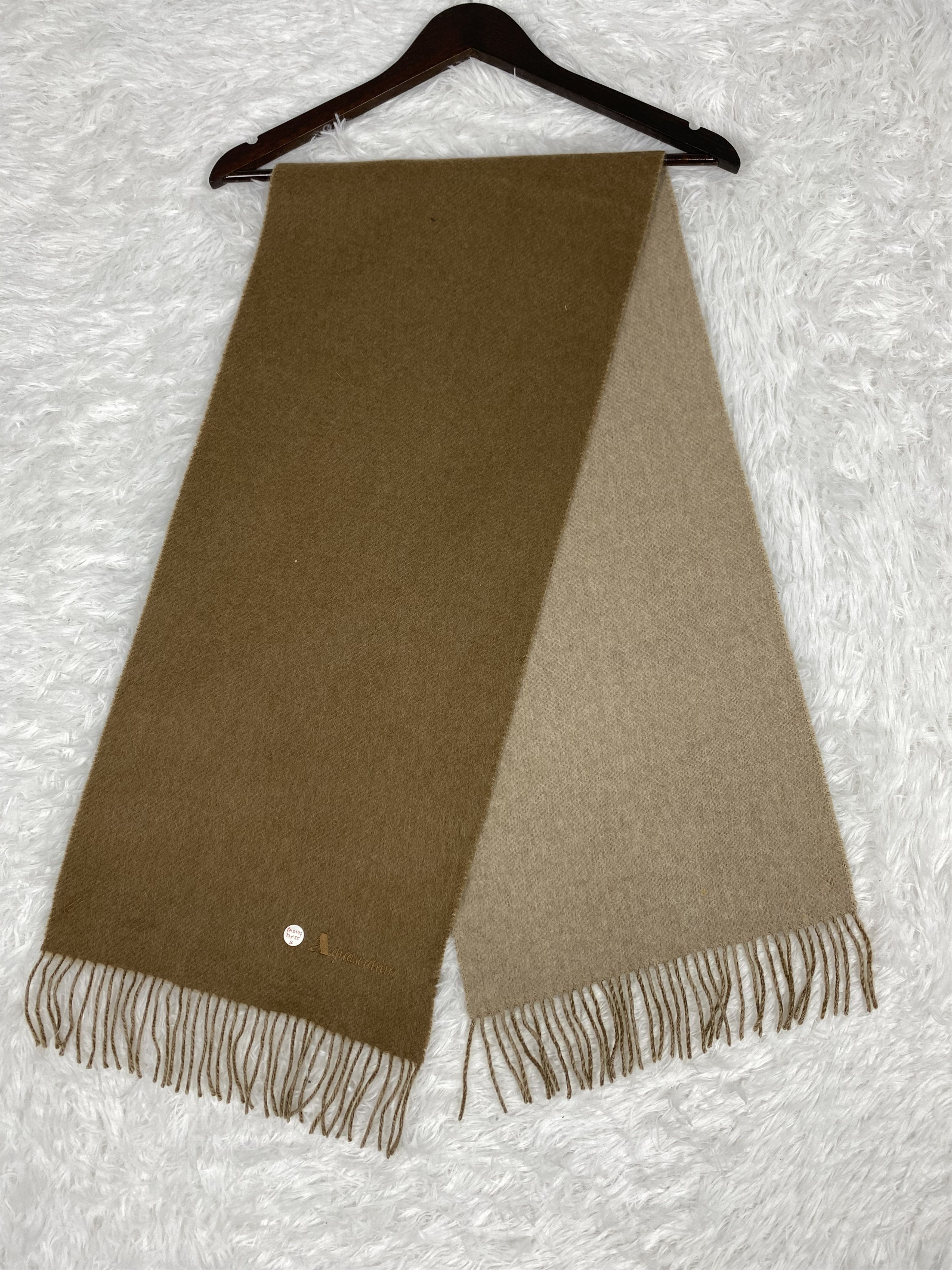 Aquascutum Vintage Aquascutum Scarf / Muffler Neckwear PM0147 Size ONE SIZE - 1 Thumbnail