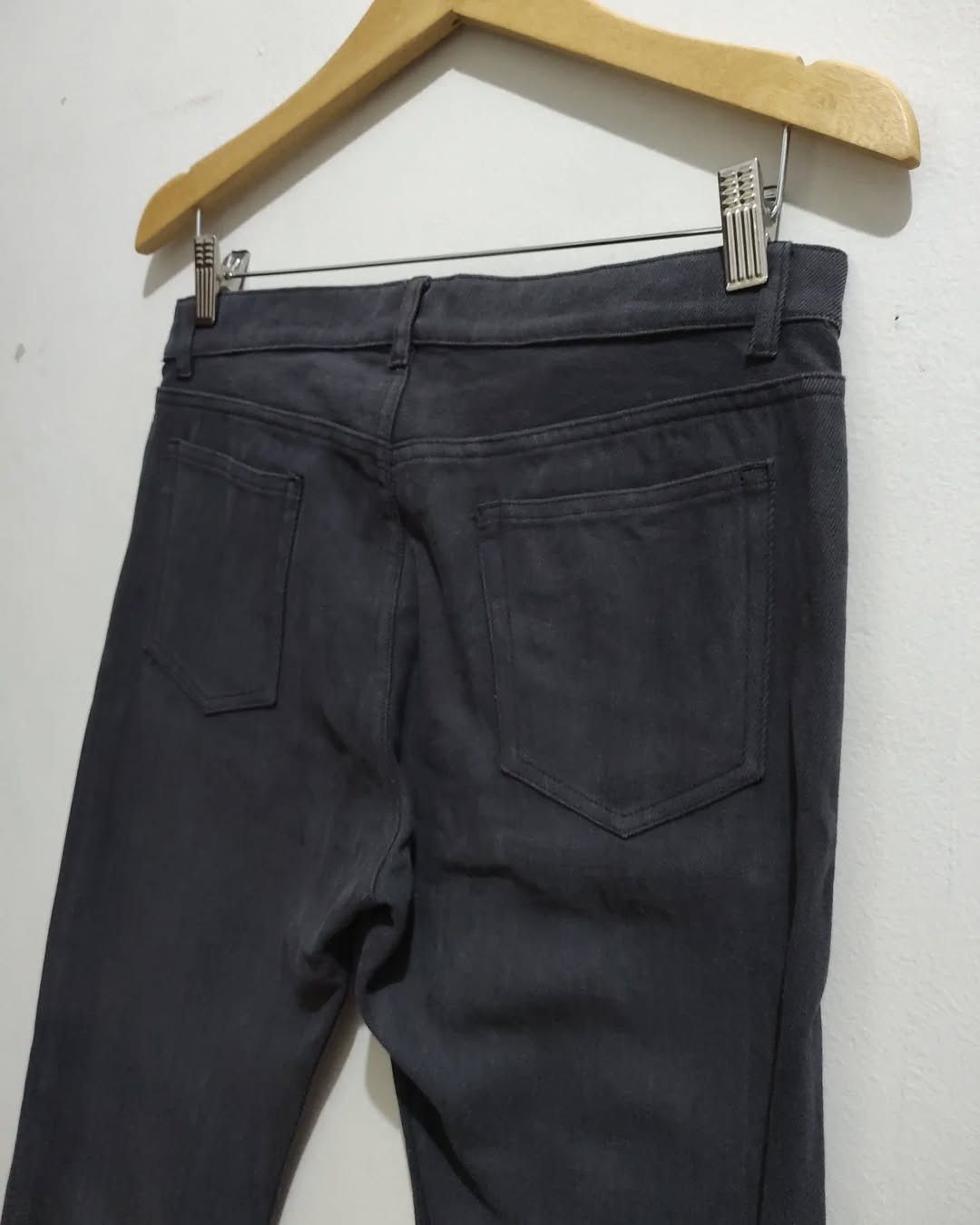 A.P.C. × Designer × Japanese Brand Vintage A.P.C. Gray Slim fit Jeans Size US 30 / EU 46 - 4 Thumbnail
